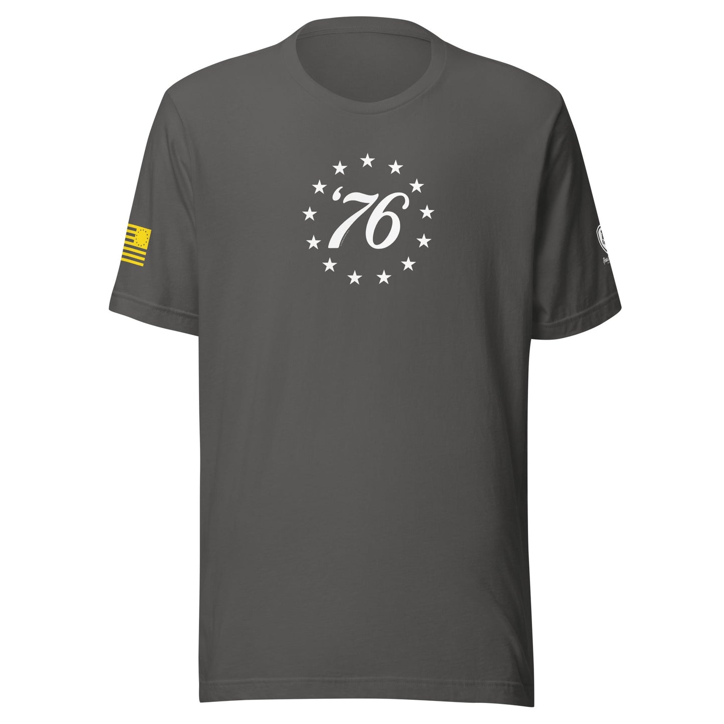 76 Bennington Flag T-Shirt – American Historical Graphic Tee for Men - Rebel Park USA