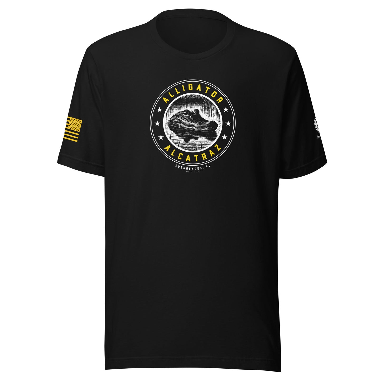 Alligator Alcatraz T-Shirt - Men's T-Shirts - Conservative Tees - Patriotic Shirts - Funny Shirts - Rebel Park USA