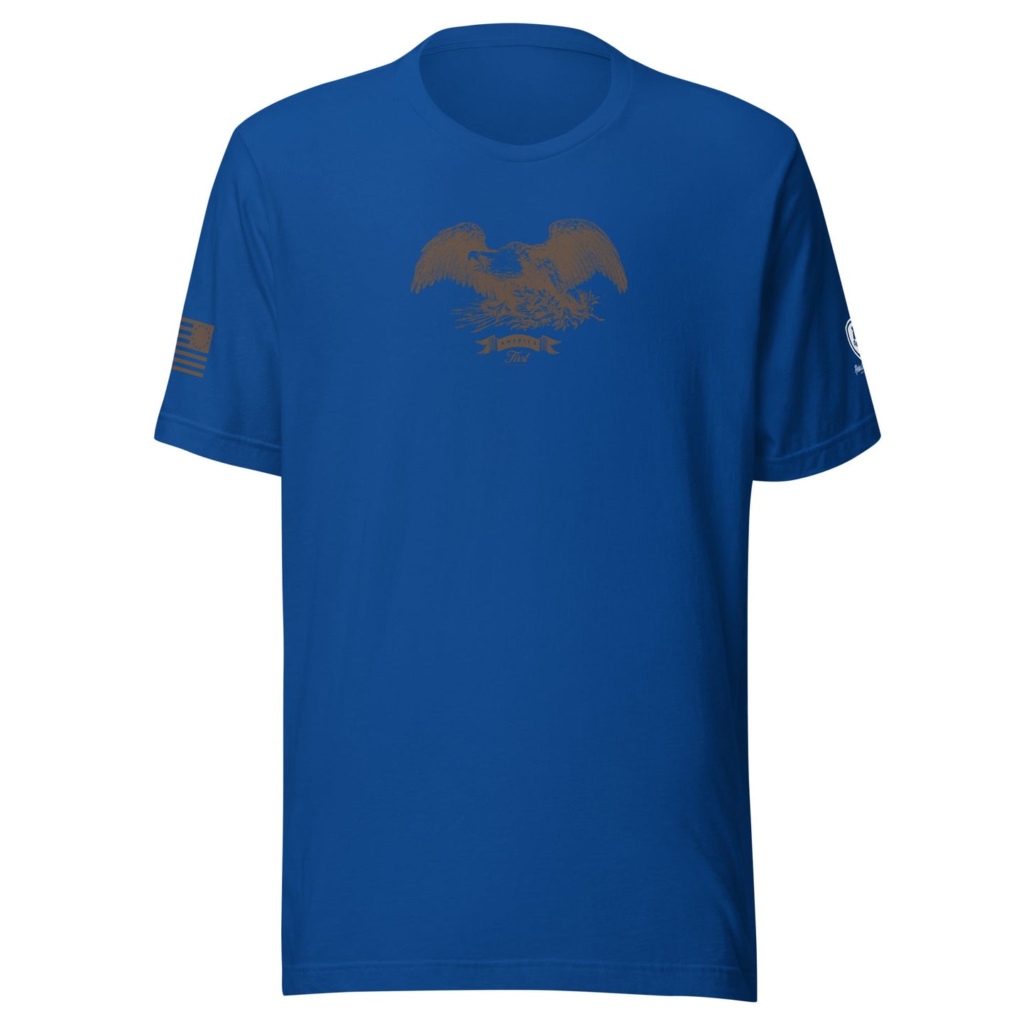 America First T-Shirt – Vintage Revolutionary Eagle Shirt for Men - Rebel Park USA