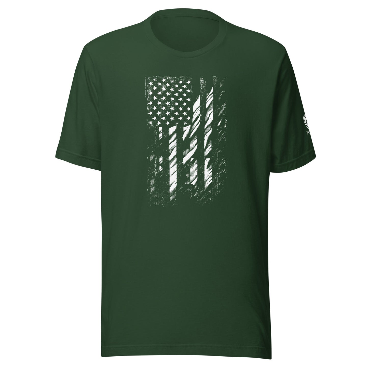American Flag Graphic T-Shirt – USA Tee - USA Flag Shirt for Men - Rebel Park USA