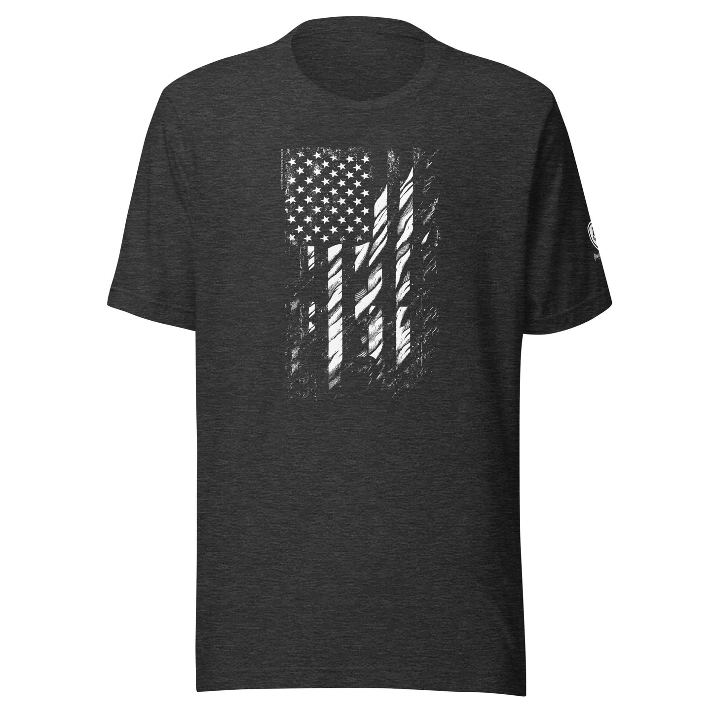 American Flag Graphic T-Shirt – USA Tee - USA Flag Shirt for Men - Rebel Park USA