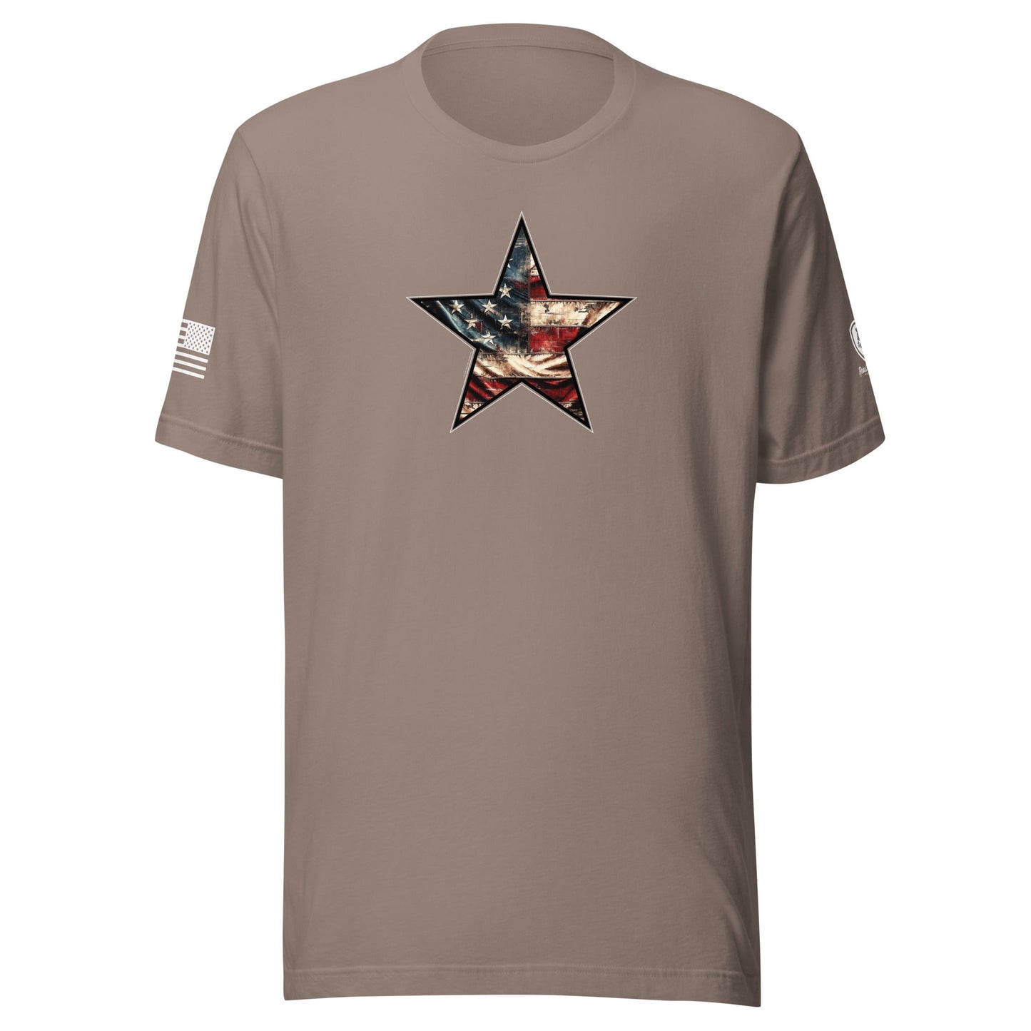 American Flag Star T-Shirt – Pro - USA Shirt for Men - Patriotic Tee - Rebel Park USA