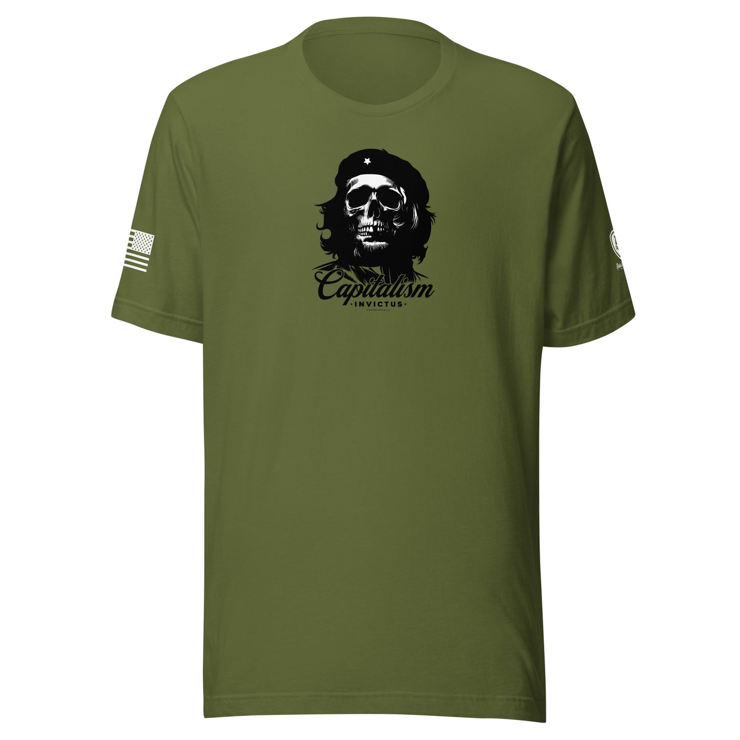 Anti - Communist T-Shirt for Men – Capitalism Tee - Capitalism Invictus - Rebel Park USA