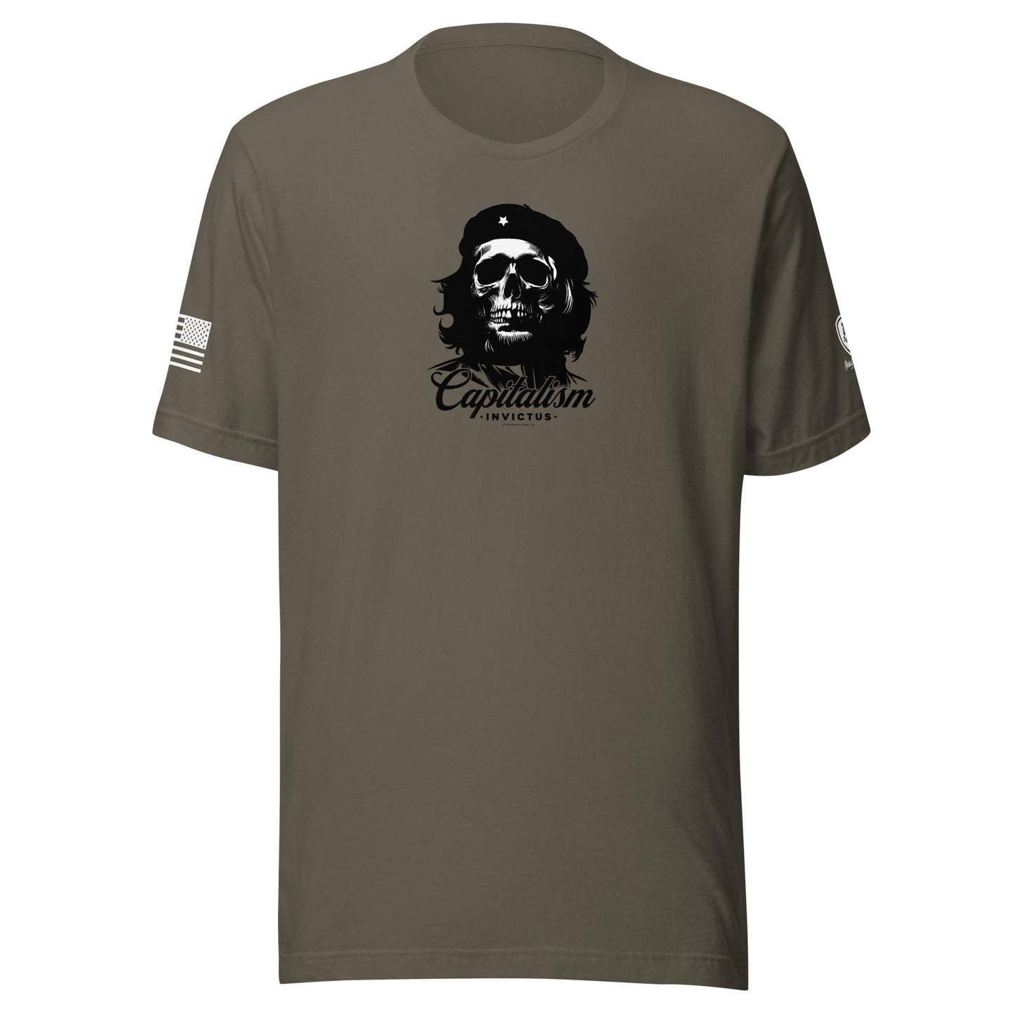 Anti - Communist T-Shirt for Men – Capitalism Tee - Capitalism Invictus - Rebel Park USA