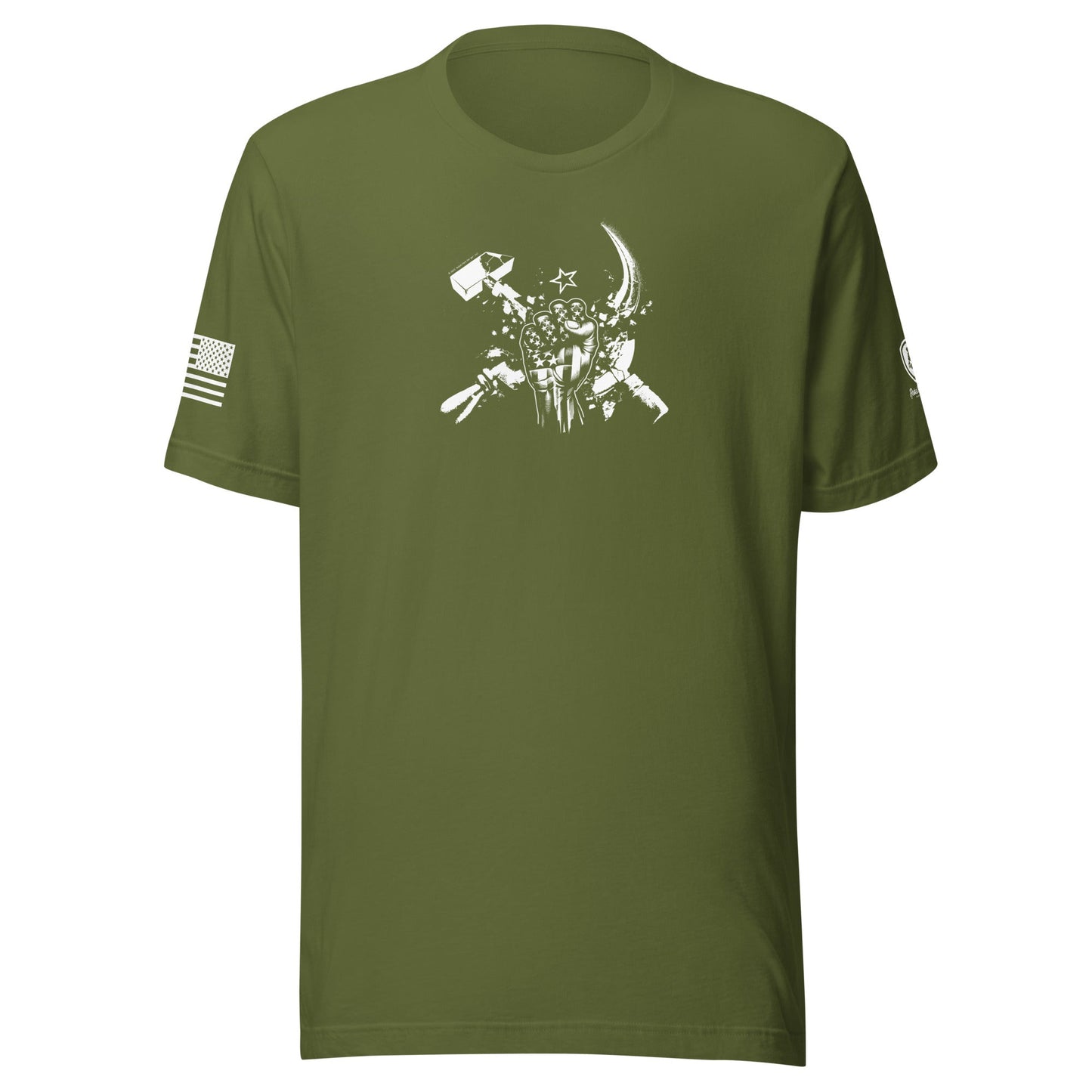 Anti - Communist Tee – Crush Communism T-Shirt – Pro - Capitalism Tee - Rebel Park USA