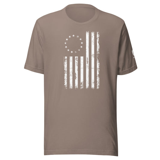 Betsy Ross Flag T-Shirt – American Revolution T-Shirt for Men - Rebel Park USA