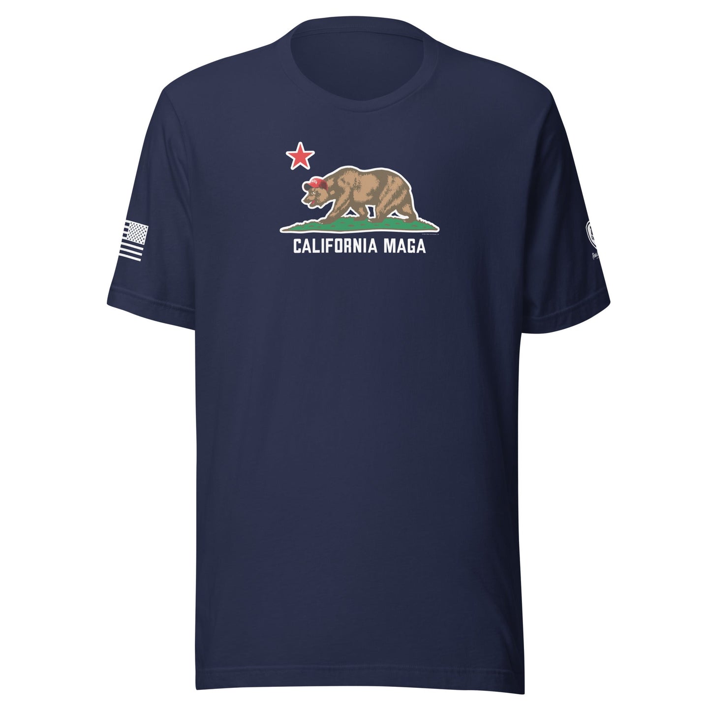 California MAGA T-Shirt – Trump Tee - Conservative West Coast T-Shirt - Rebel Park USA