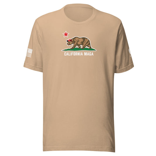 California MAGA T-Shirt – Trump Tee - Conservative West Coast T-Shirt - Rebel Park USA