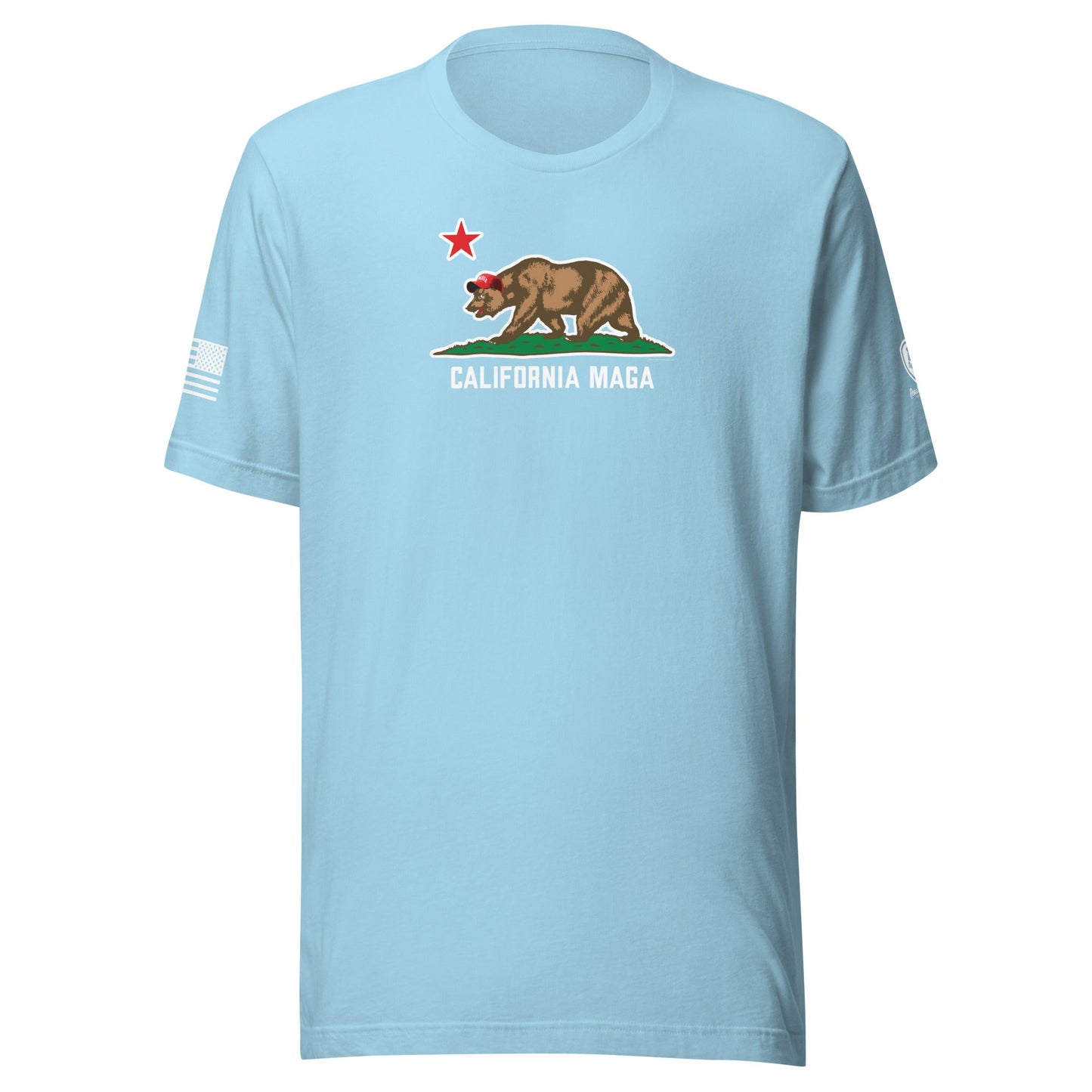 California MAGA T-Shirt – Trump Tee - Conservative West Coast T-Shirt - Rebel Park USA
