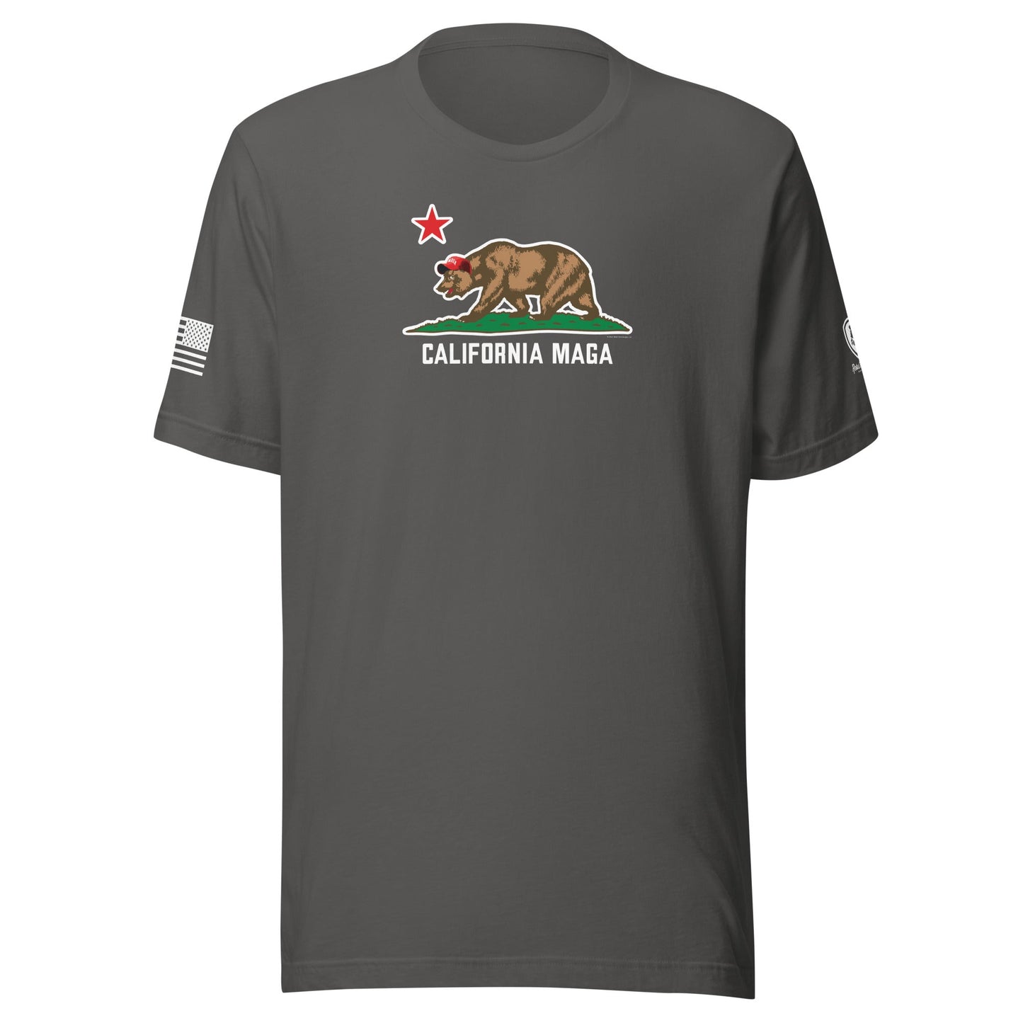 California MAGA T-Shirt – Trump Tee - Conservative West Coast T-Shirt - Rebel Park USA