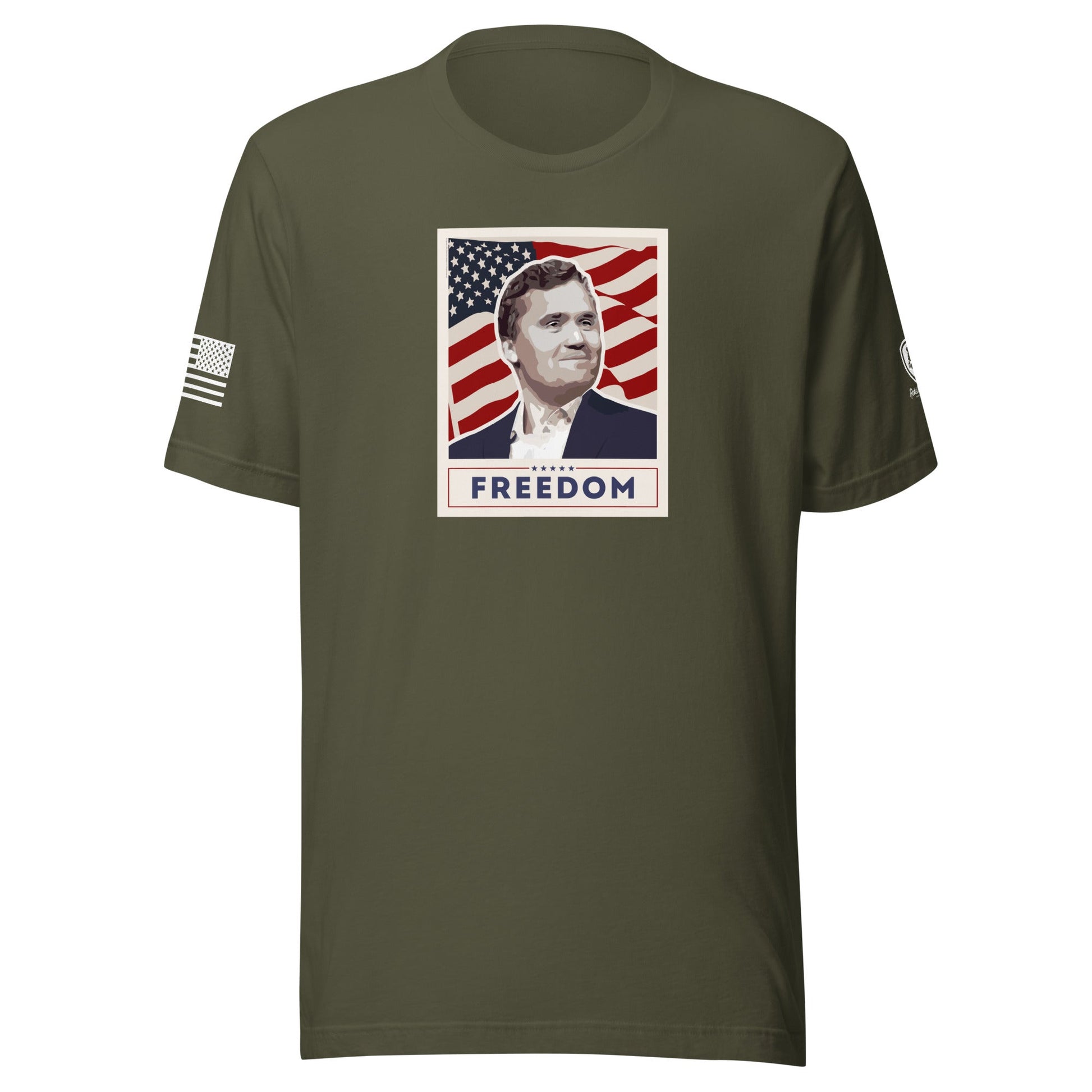 Charlie Kirk Poster T-Shirt - Conservative Tees - Rebel Park USA