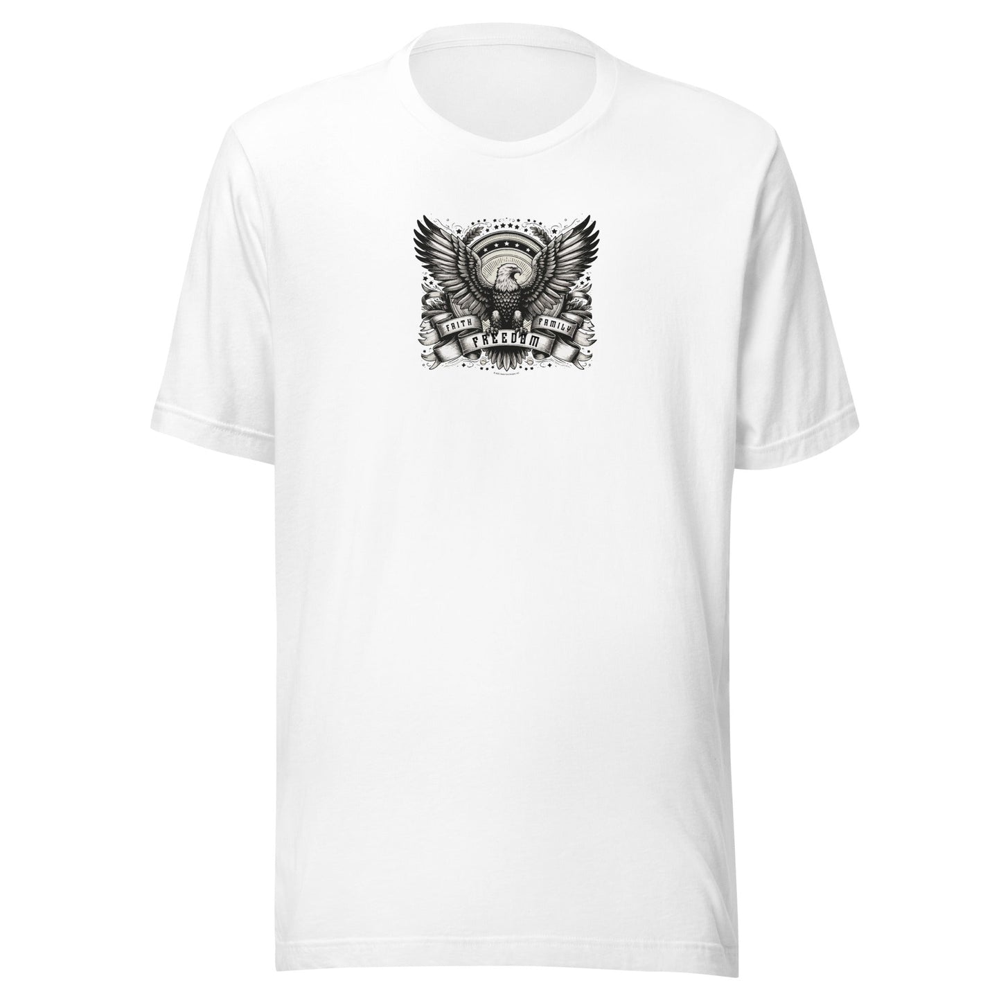 Christian T-Shirts, Faith, Family, Freedom Tee for Men - Faith - Based - Rebel Park USA
