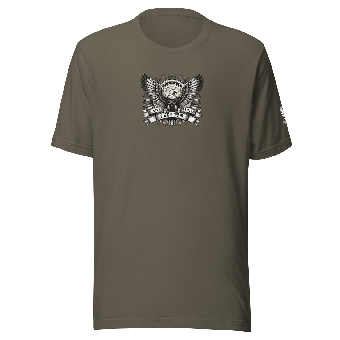 Christian T-Shirts, Faith, Family, Freedom Tee for Men - Faith - Based - Rebel Park USA