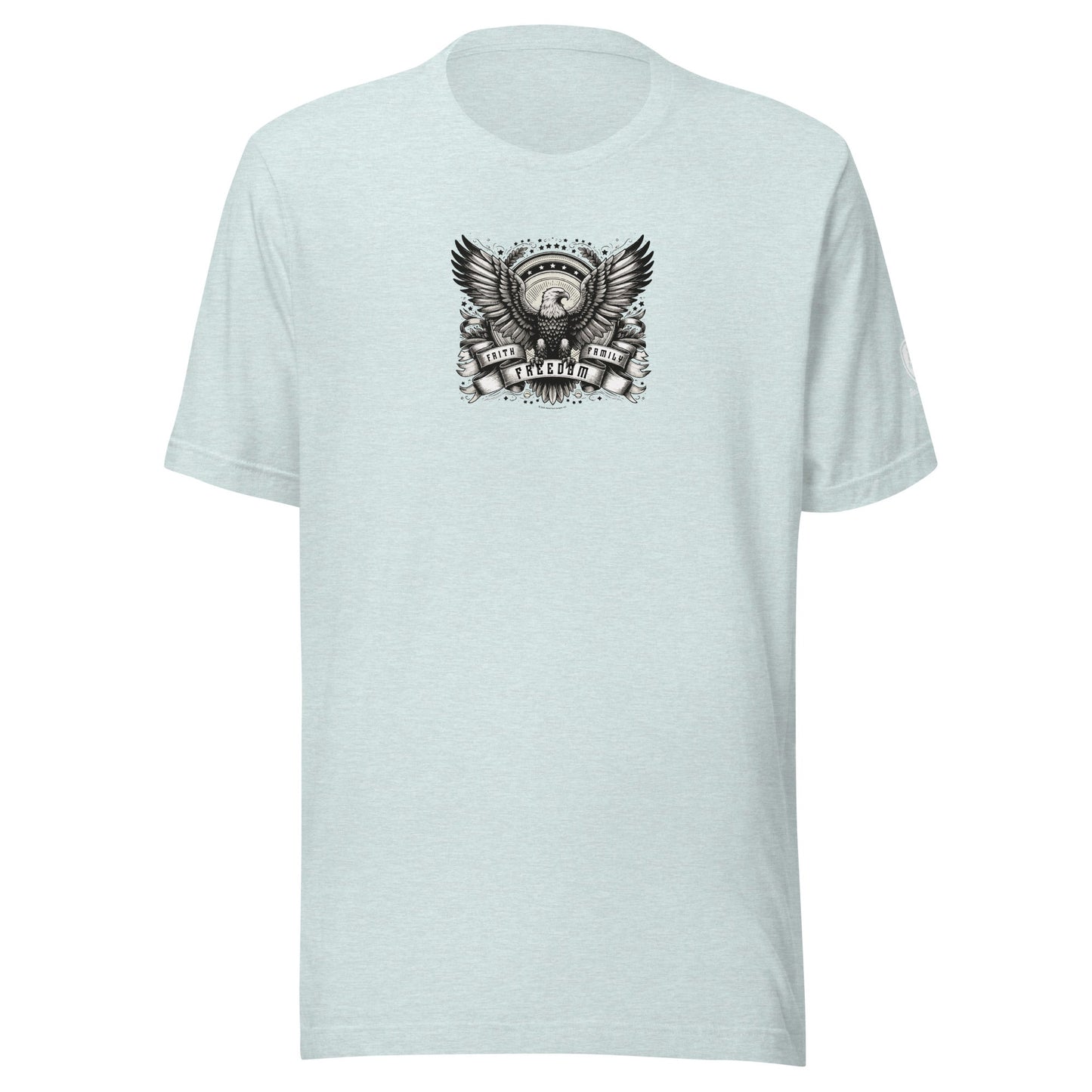 Christian T-Shirts, Faith, Family, Freedom Tee for Men - Faith - Based - Rebel Park USA
