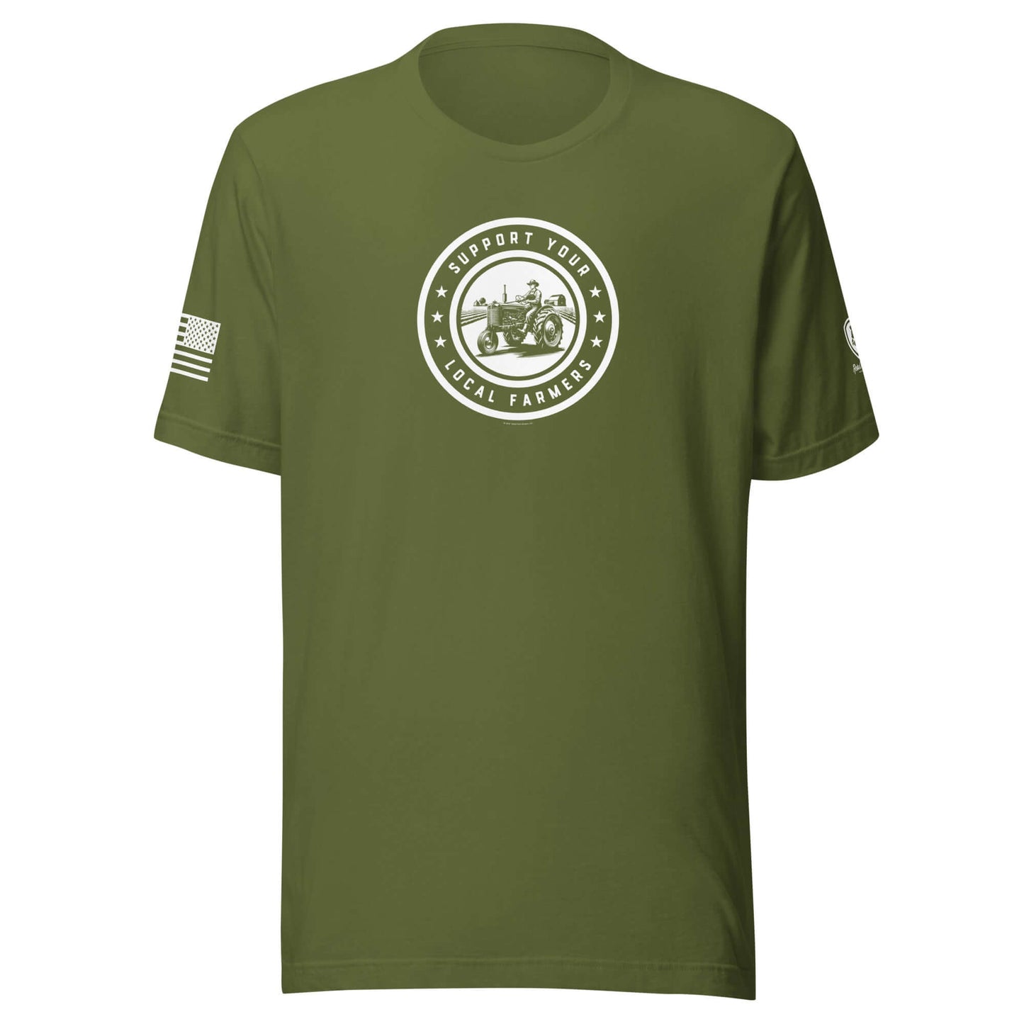 Conservative T-Shirt for Men - Support Your Local Farmers T-Shirt - Rebel Park USA