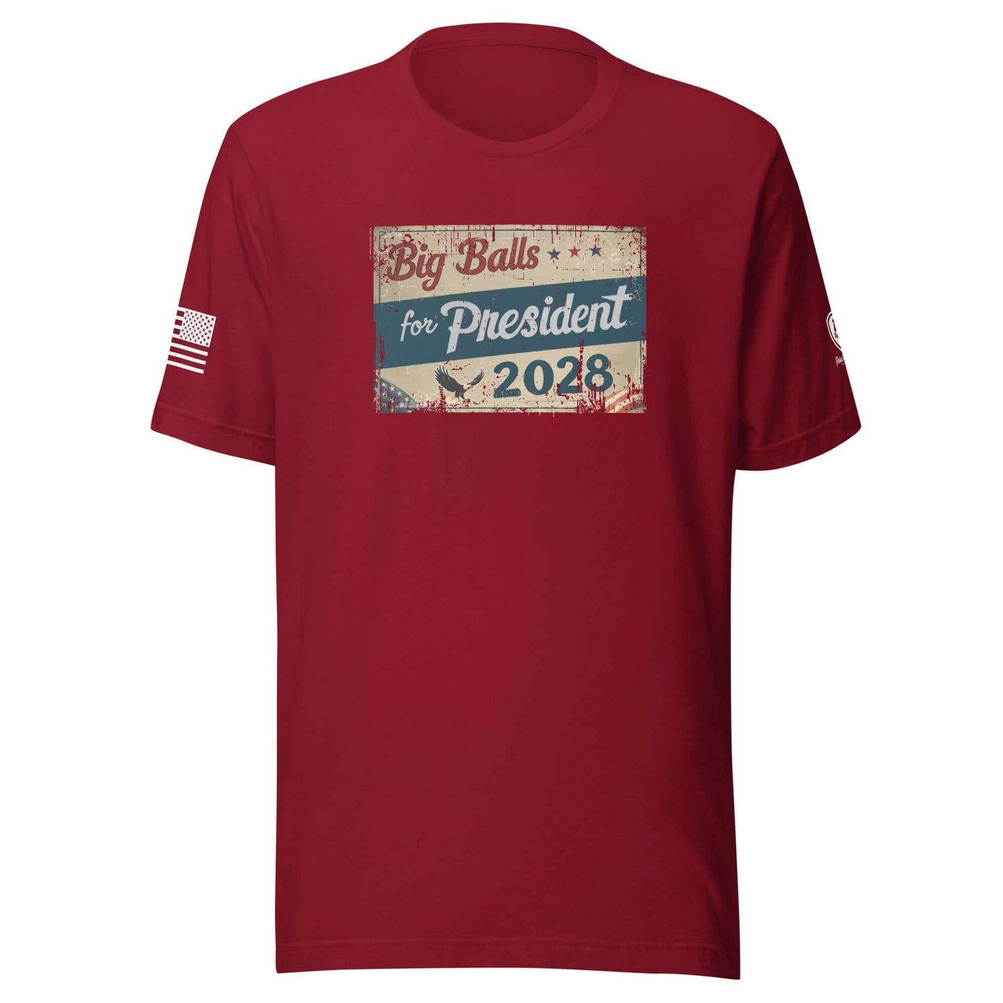Daring Political Satire – Big Balls MAGA Shirt with DOGE Edge - Rebel Park USA