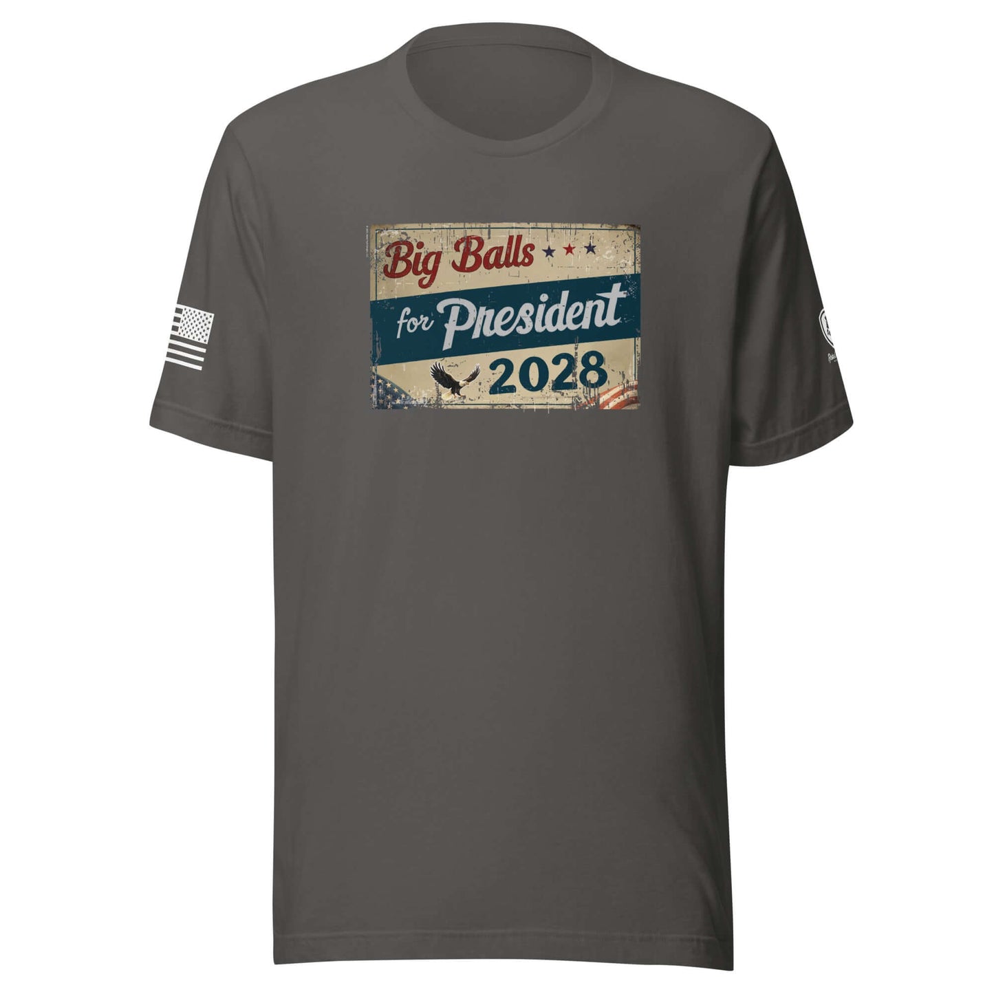 Daring Political Satire – Big Balls MAGA Shirt with DOGE Edge - Rebel Park USA