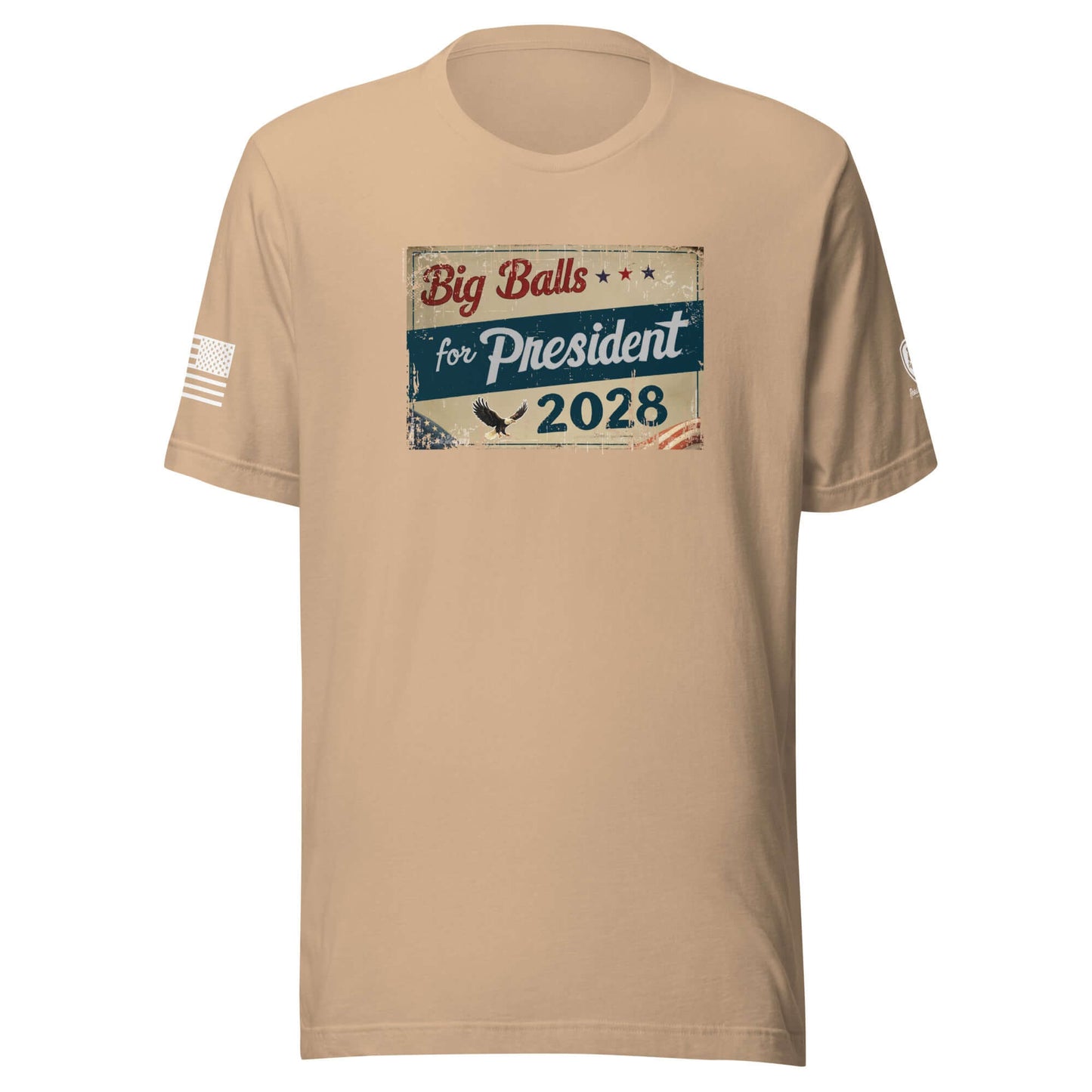 Daring Political Satire – Big Balls MAGA Shirt with DOGE Edge - Rebel Park USA