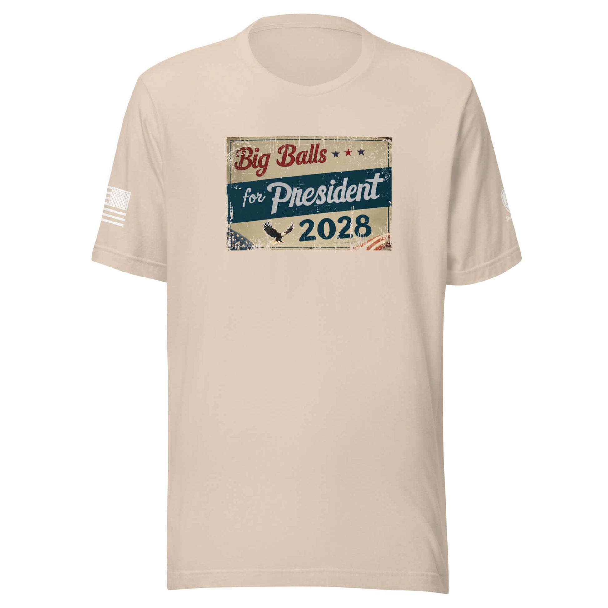 Daring Political Satire – Big Balls MAGA Shirt with DOGE Edge - Rebel Park USA