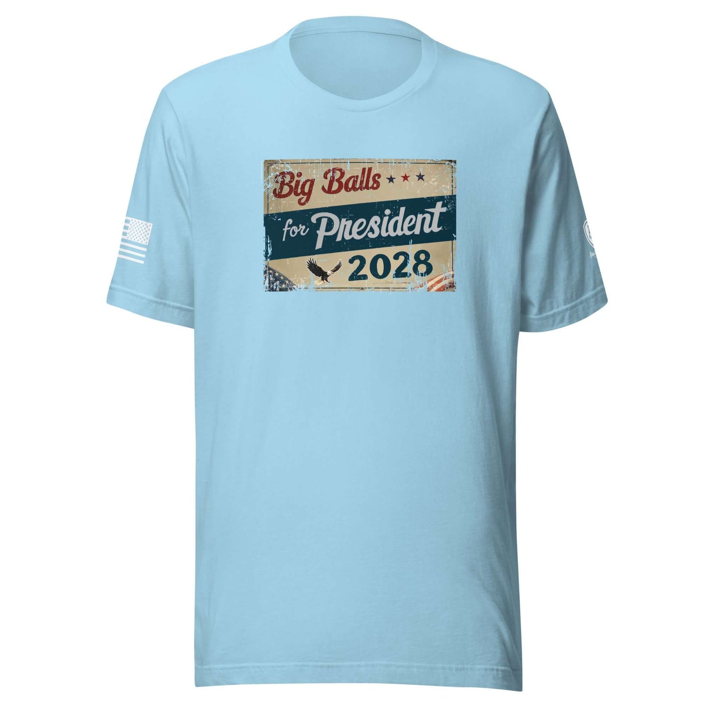 Daring Political Satire – Big Balls MAGA Shirt with DOGE Edge - Rebel Park USA