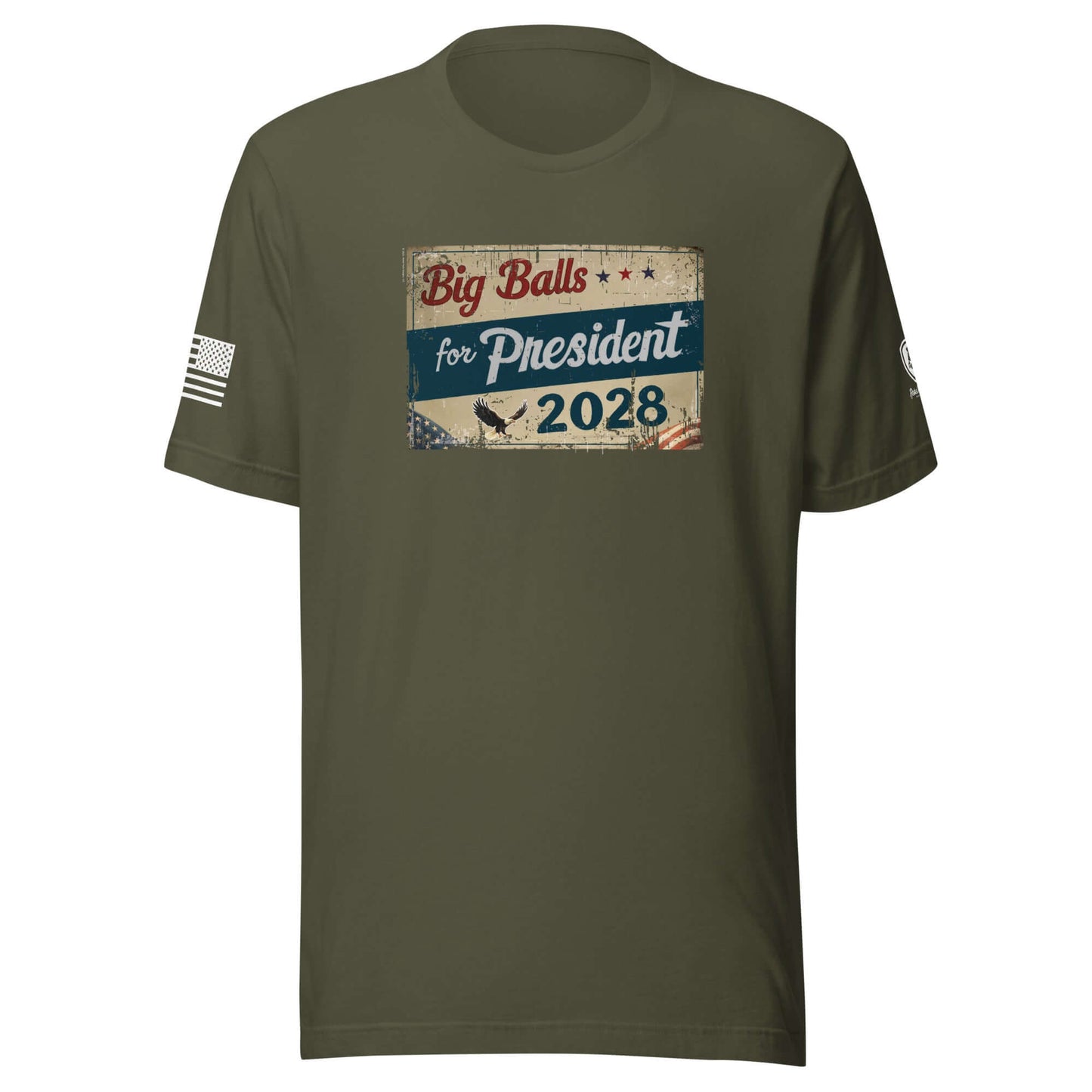 Daring Political Satire – Big Balls MAGA Shirt with DOGE Edge - Rebel Park USA