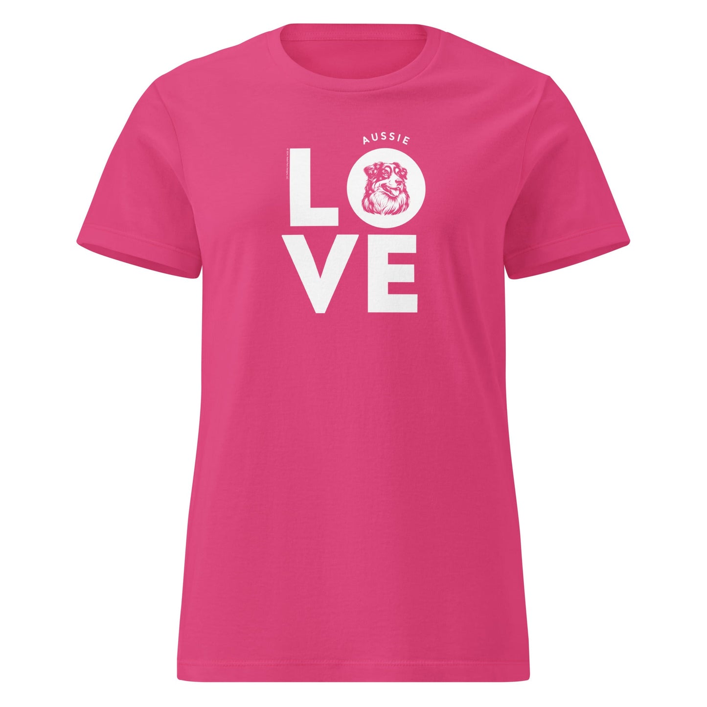 Dog Lovers Tee for Women - Aussie Love Tee - Australian Shepherd Tee - Rebel Park USA