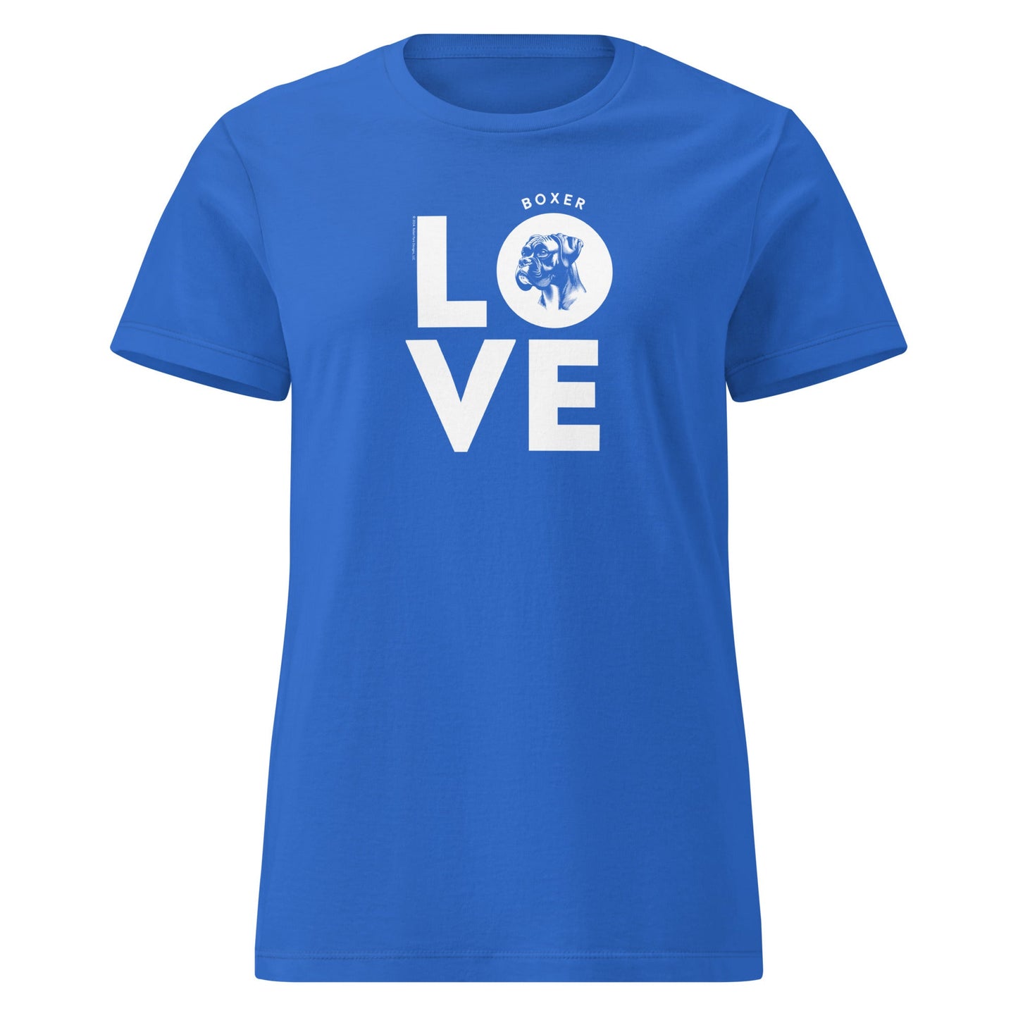 Dog Lovers Tee - Womens Softstyle T-shirt Boxer Love - Boxer T-Shirt - Rebel Park USA