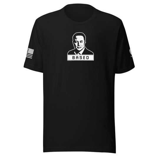 Elon - Based - T-Shirt – MAGA Shirt for Men - Rebel Park USA