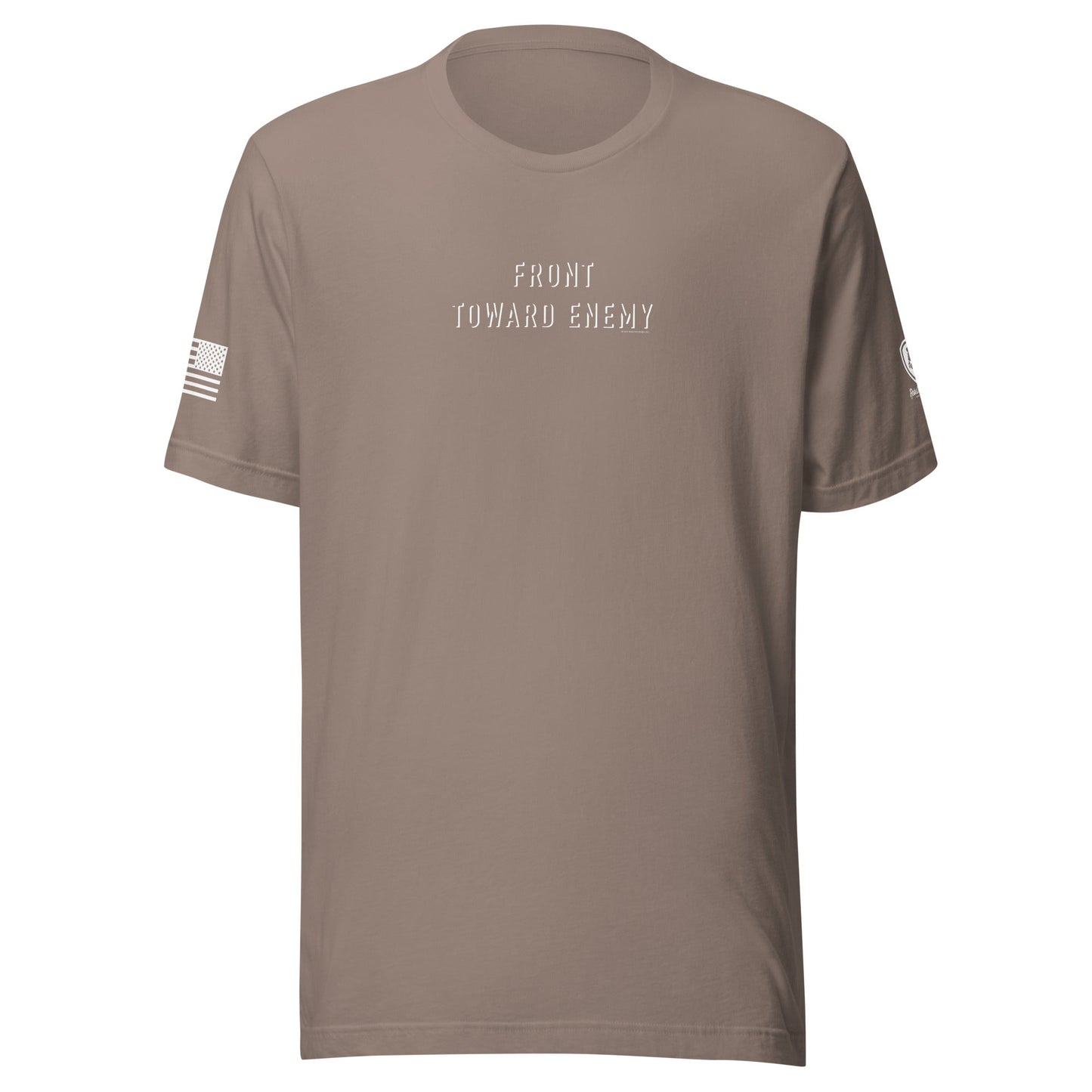 Front Toward Enemy T-Shirt - Military T-Shirts for Men - Satirical Tee - Rebel Park USA