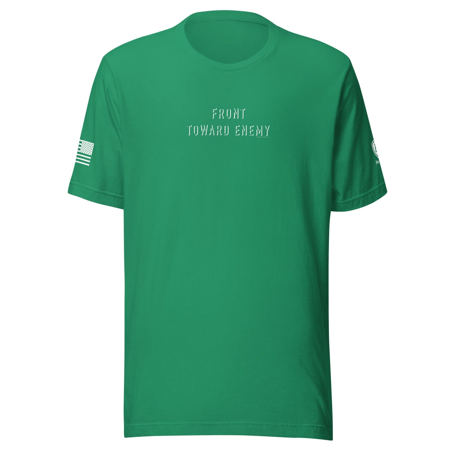 Front Toward Enemy T-Shirt - Military T-Shirts for Men - Satirical Tee - Rebel Park USA