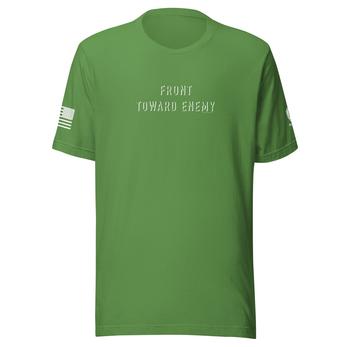 Front Toward Enemy T-Shirt - Military T-Shirts for Men - Satirical Tee - Rebel Park USA