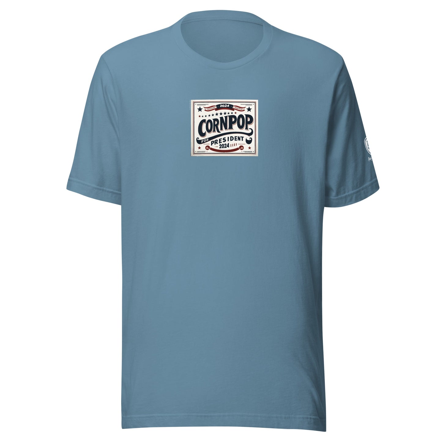 Funny MAGA T-Shirts - Fun Political Tees - CornPop for President Tee - Rebel Park USA