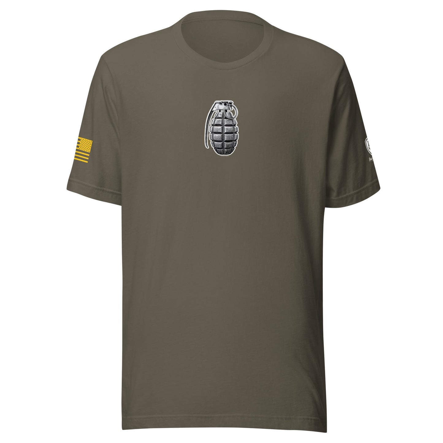 Funny Men's Tee – Satirical Military Shirts - Grenade T-Shirt - Rebel Park USA