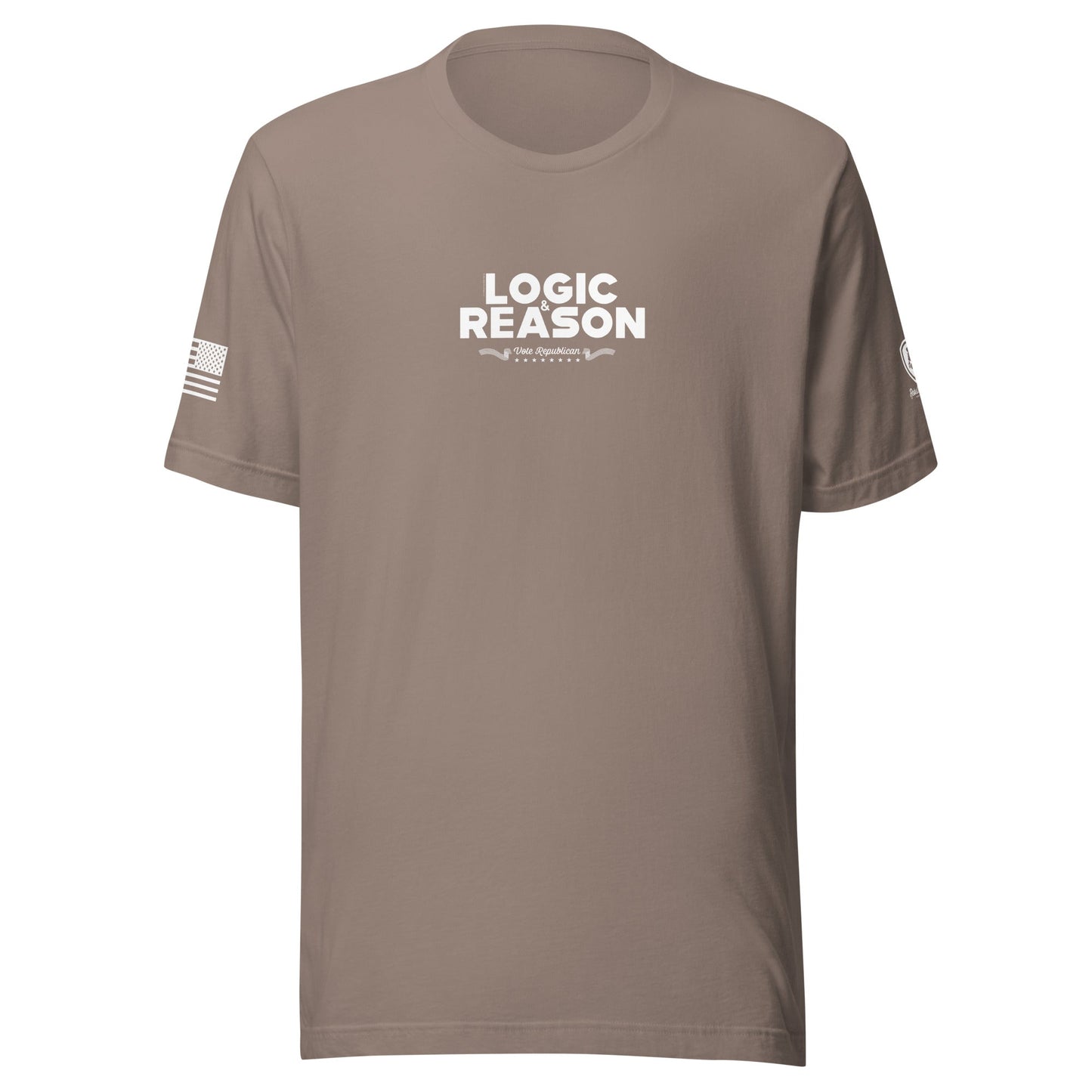 Funny Republican T-Shirt - Fun MAGA Tees - Logic & Reason - Vote Republican - Rebel Park USA