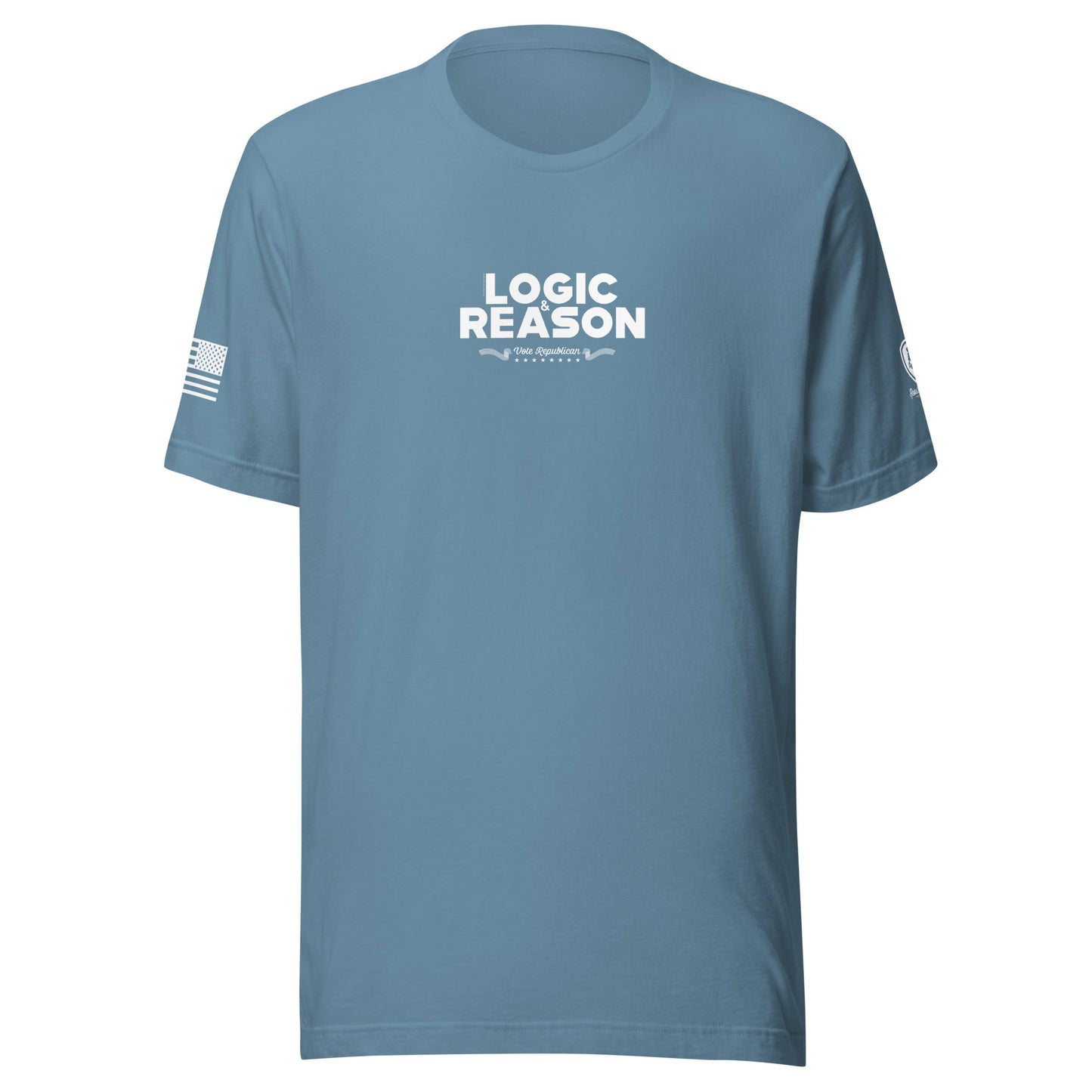 Funny Republican T-Shirt - Fun MAGA Tees - Logic & Reason - Vote Republican - Rebel Park USA