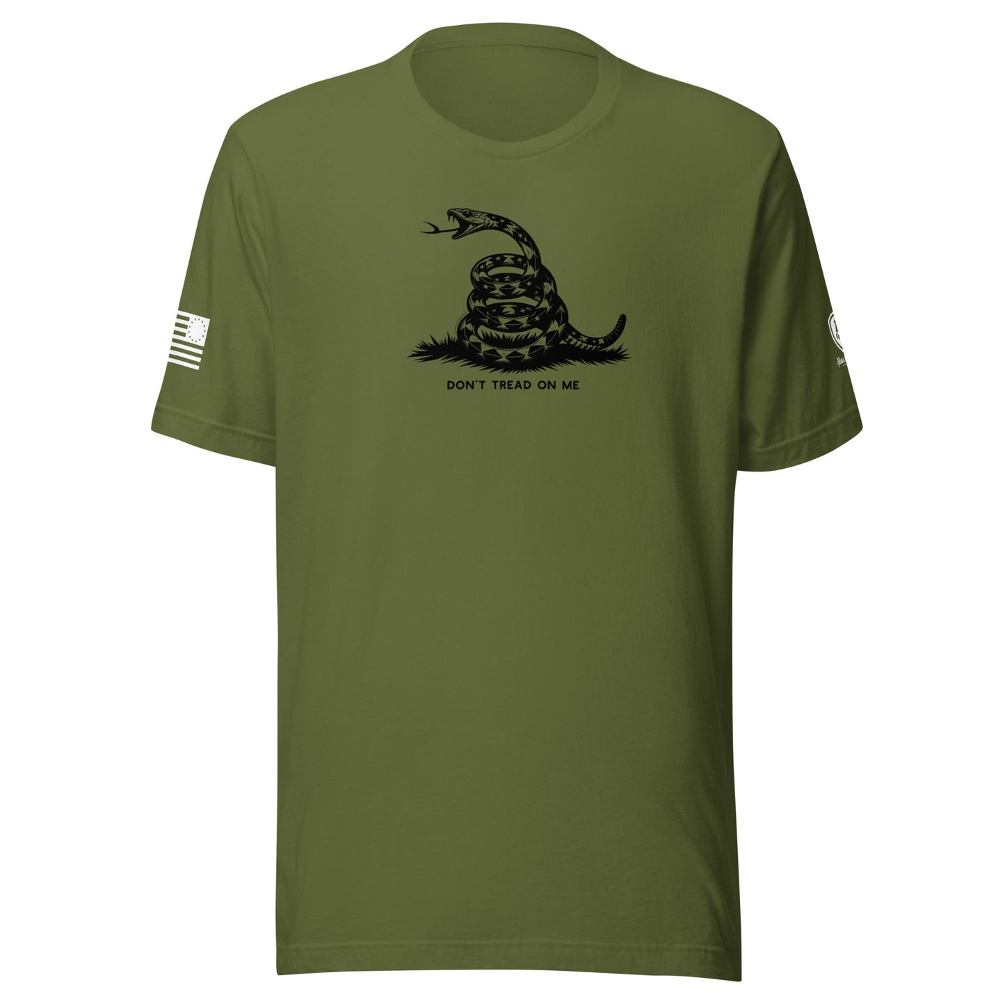 Gadsden Flag T-Shirt – Don’t Tread On Me Tee – Military Tee for Men - Rebel Park USA