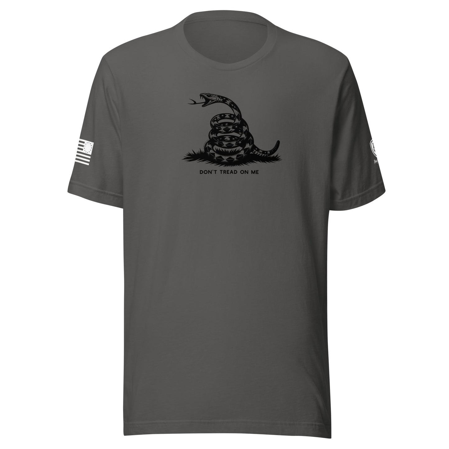 Gadsden Flag T-Shirt – Don’t Tread On Me Tee – Military Tee for Men - Rebel Park USA