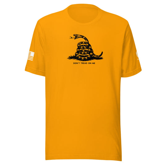 Gadsden Flag T-Shirt – Don’t Tread On Me Tee – Military Tee for Men - Rebel Park USA