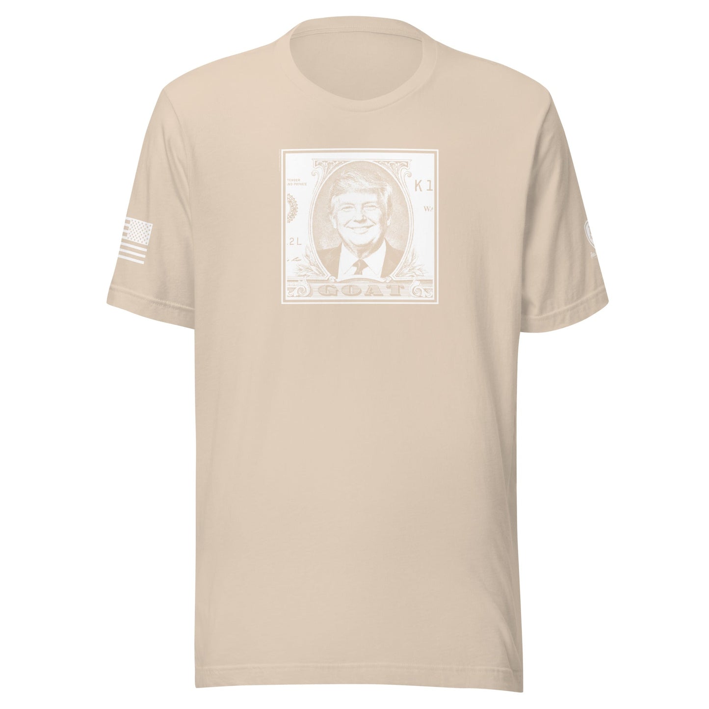 GOAT Trump Shirt - Bold Currency Graphic– Built for Style and Comfort - Rebel Park USA