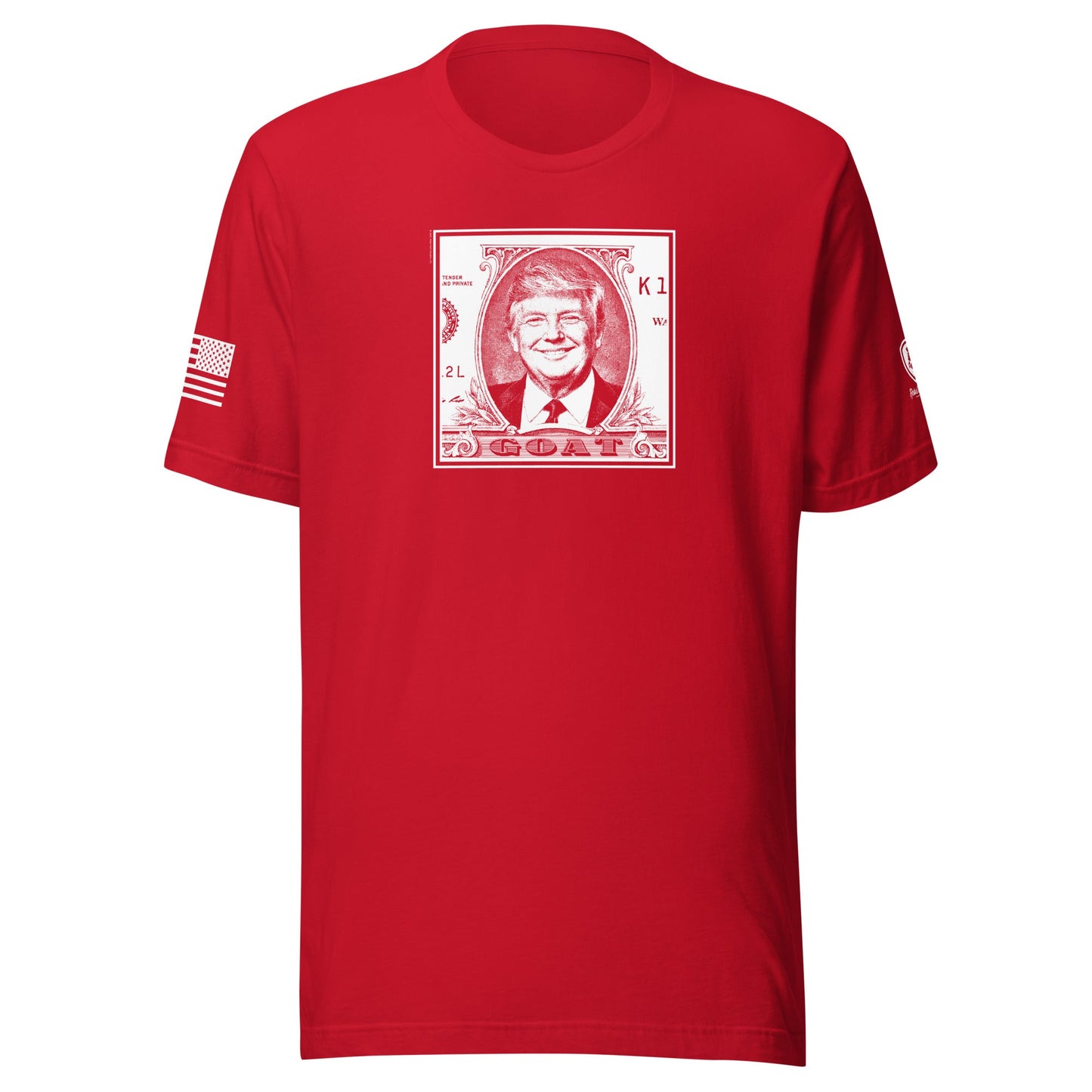 GOAT Trump Shirt - Bold Currency Graphic– Built for Style and Comfort - Rebel Park USA