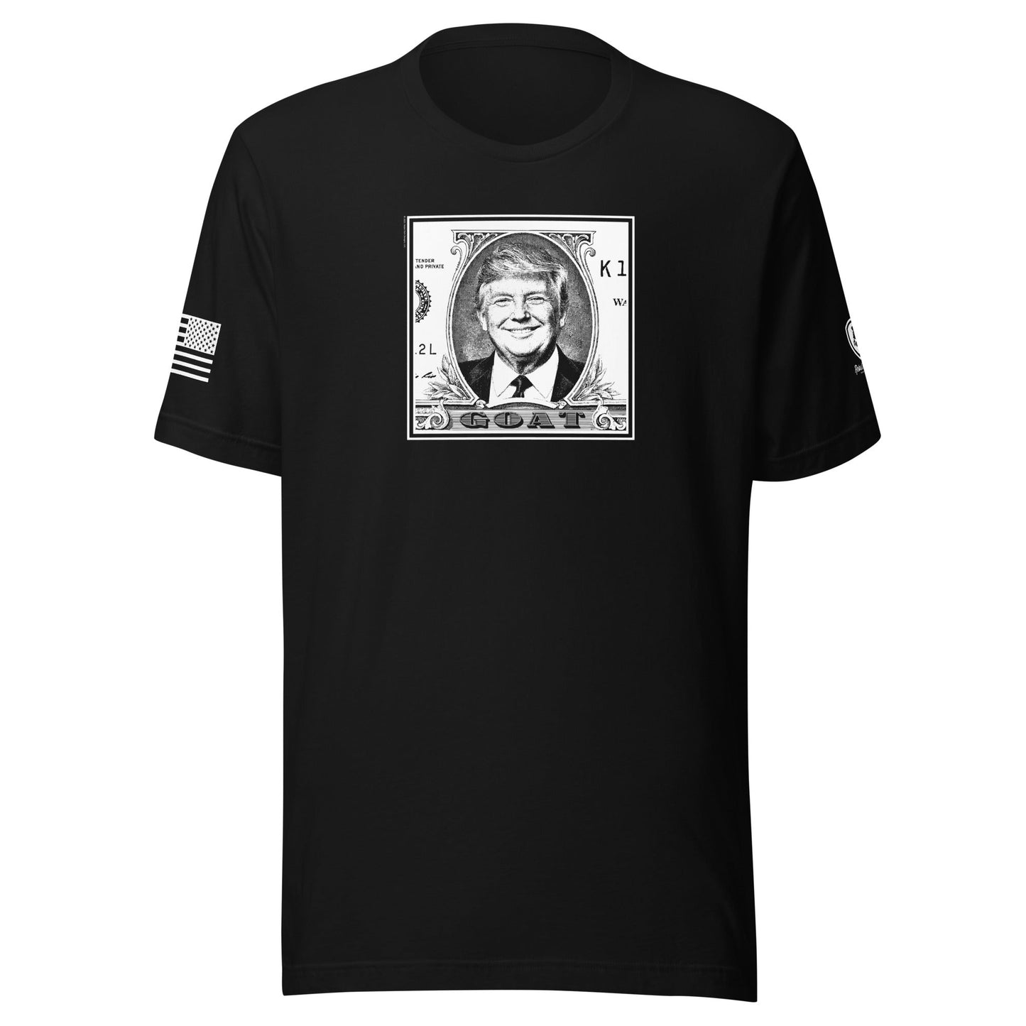 GOAT Trump Shirt - Bold Currency Graphic– Built for Style and Comfort - Rebel Park USA