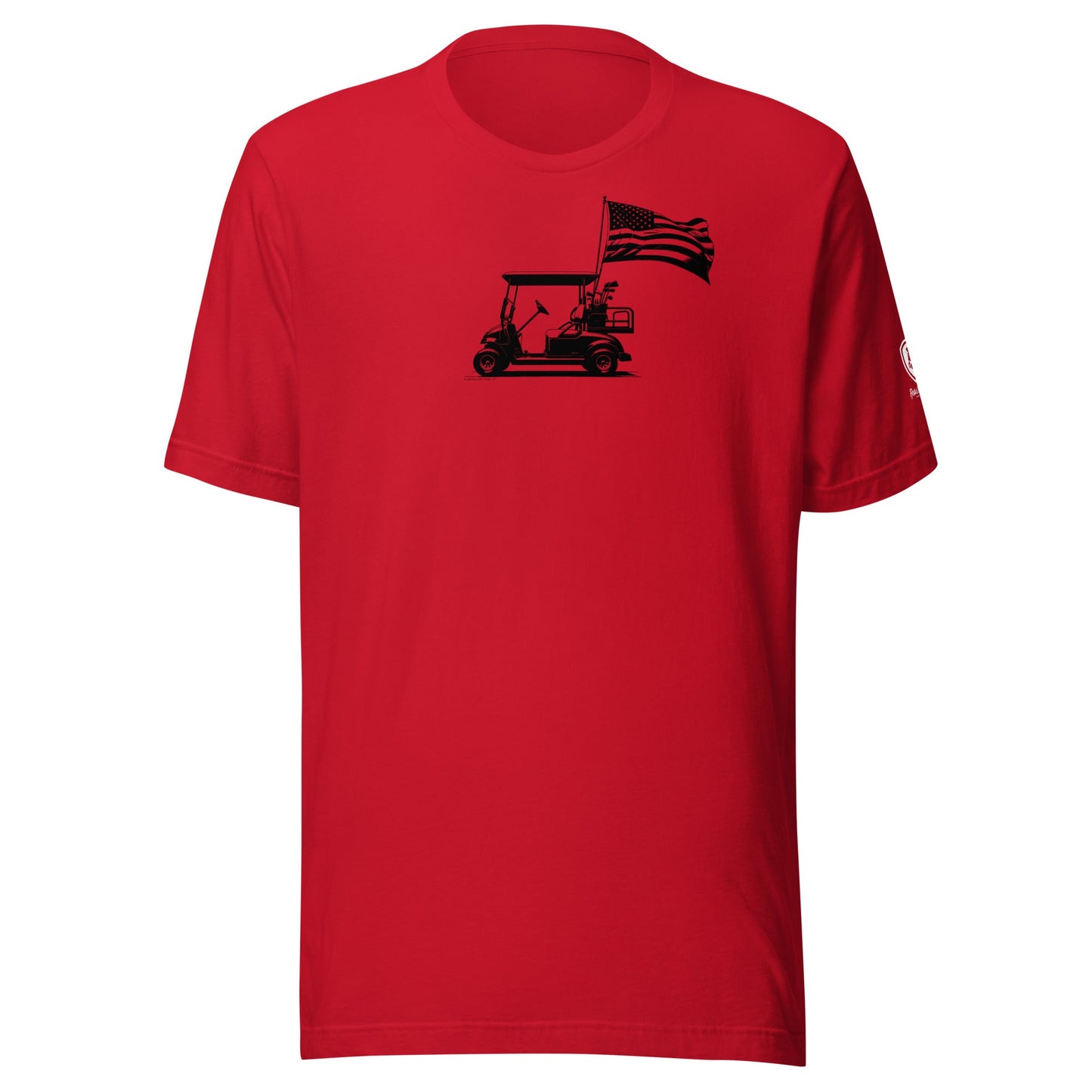 Golf T-Shirt – MAGA Funny T-Shirts - Patriotic Golf Cart Tee - Rebel Park USA