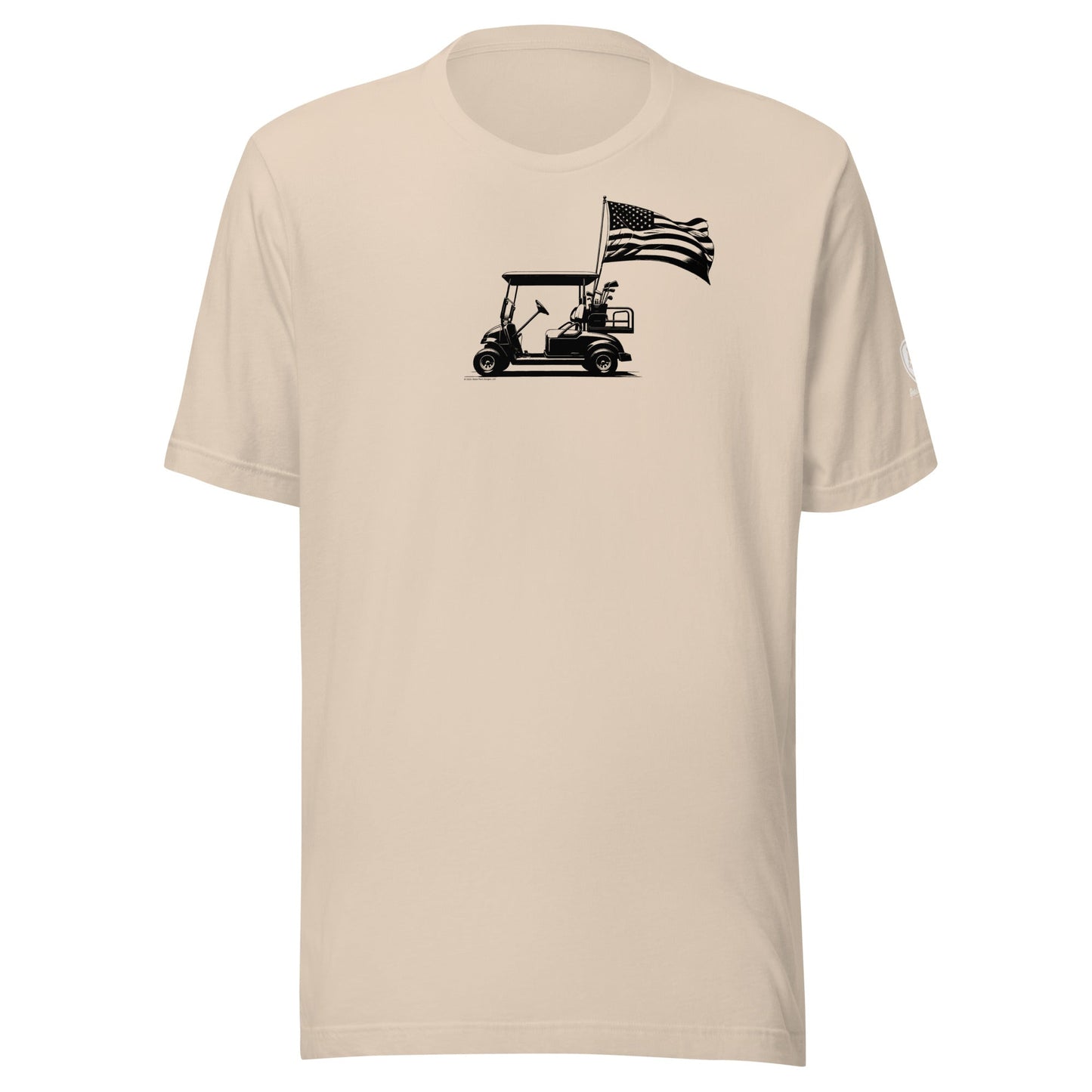 Golf T-Shirt – MAGA Funny T-Shirts - Patriotic Golf Cart Tee - Rebel Park USA