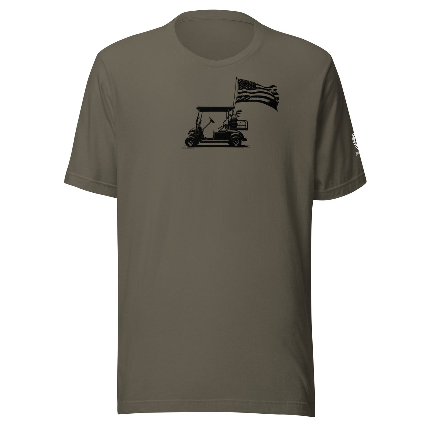 Golf T-Shirt – MAGA Funny T-Shirts - Patriotic Golf Cart Tee - Rebel Park USA