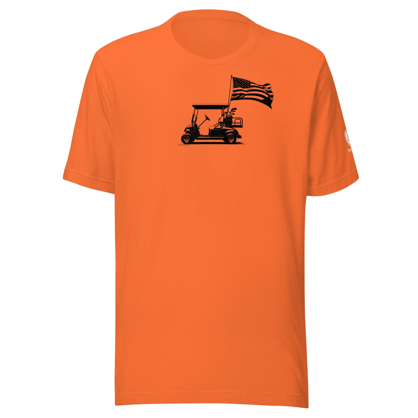 Golf T-Shirt – MAGA Funny T-Shirts - Patriotic Golf Cart Tee - Rebel Park USA