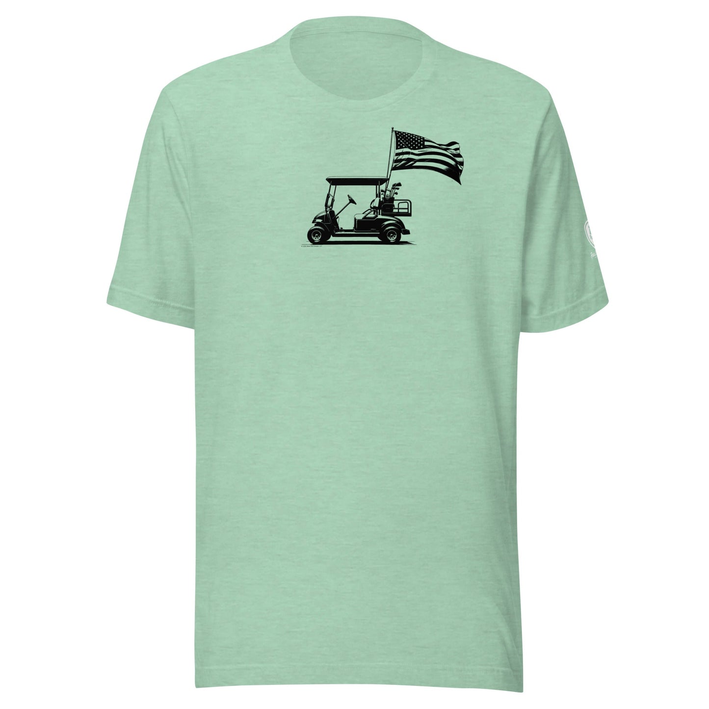 Golf T-Shirt – MAGA Funny T-Shirts - Patriotic Golf Cart Tee - Rebel Park USA