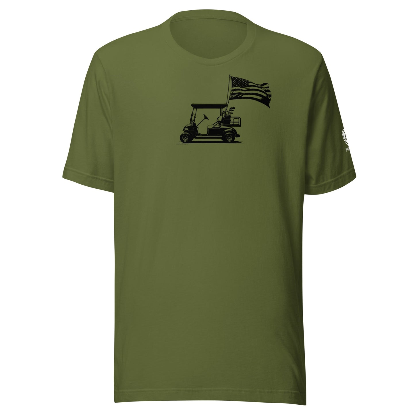 Golf T-Shirt – MAGA Funny T-Shirts - Patriotic Golf Cart Tee - Rebel Park USA