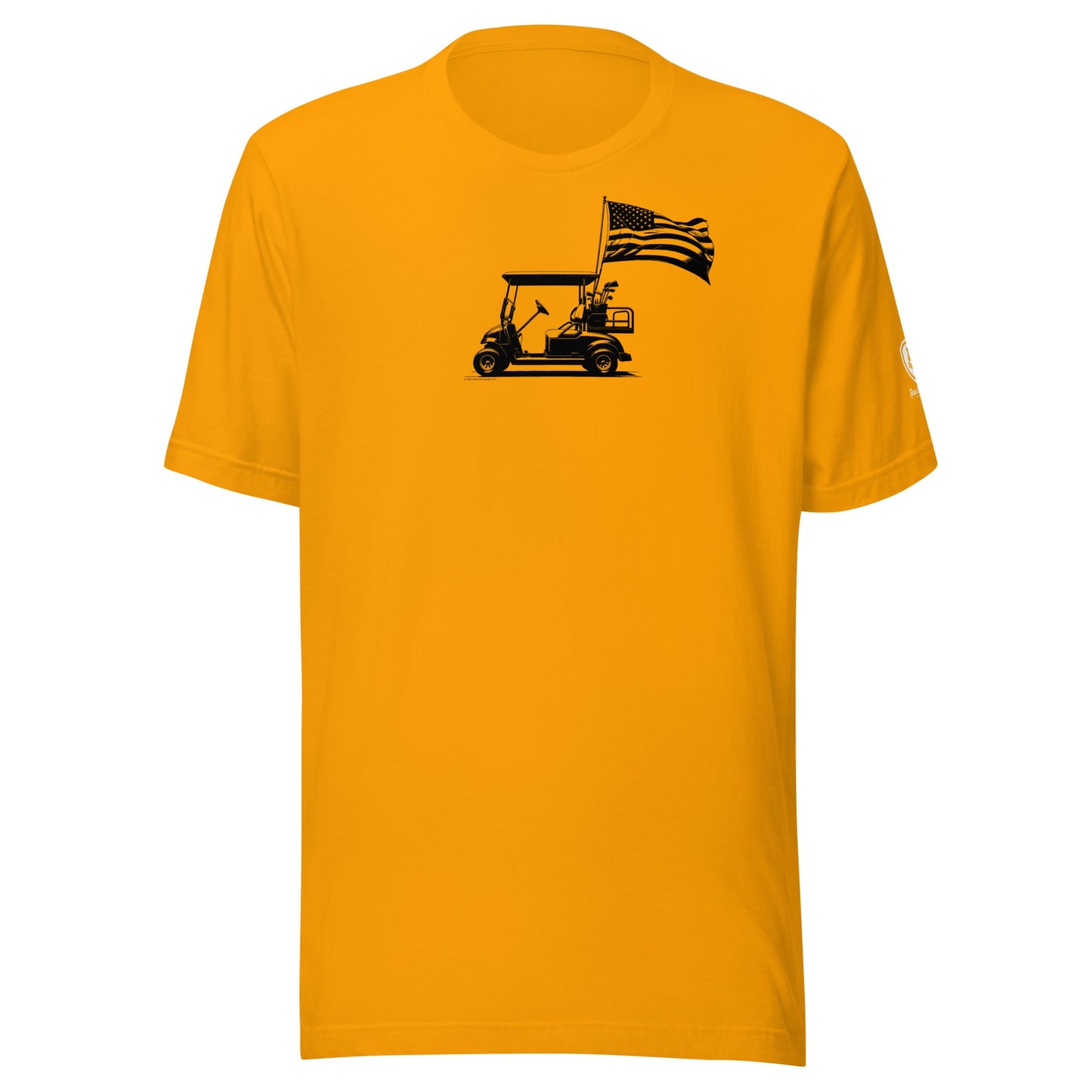 Golf T-Shirt – MAGA Funny T-Shirts - Patriotic Golf Cart Tee - Rebel Park USA