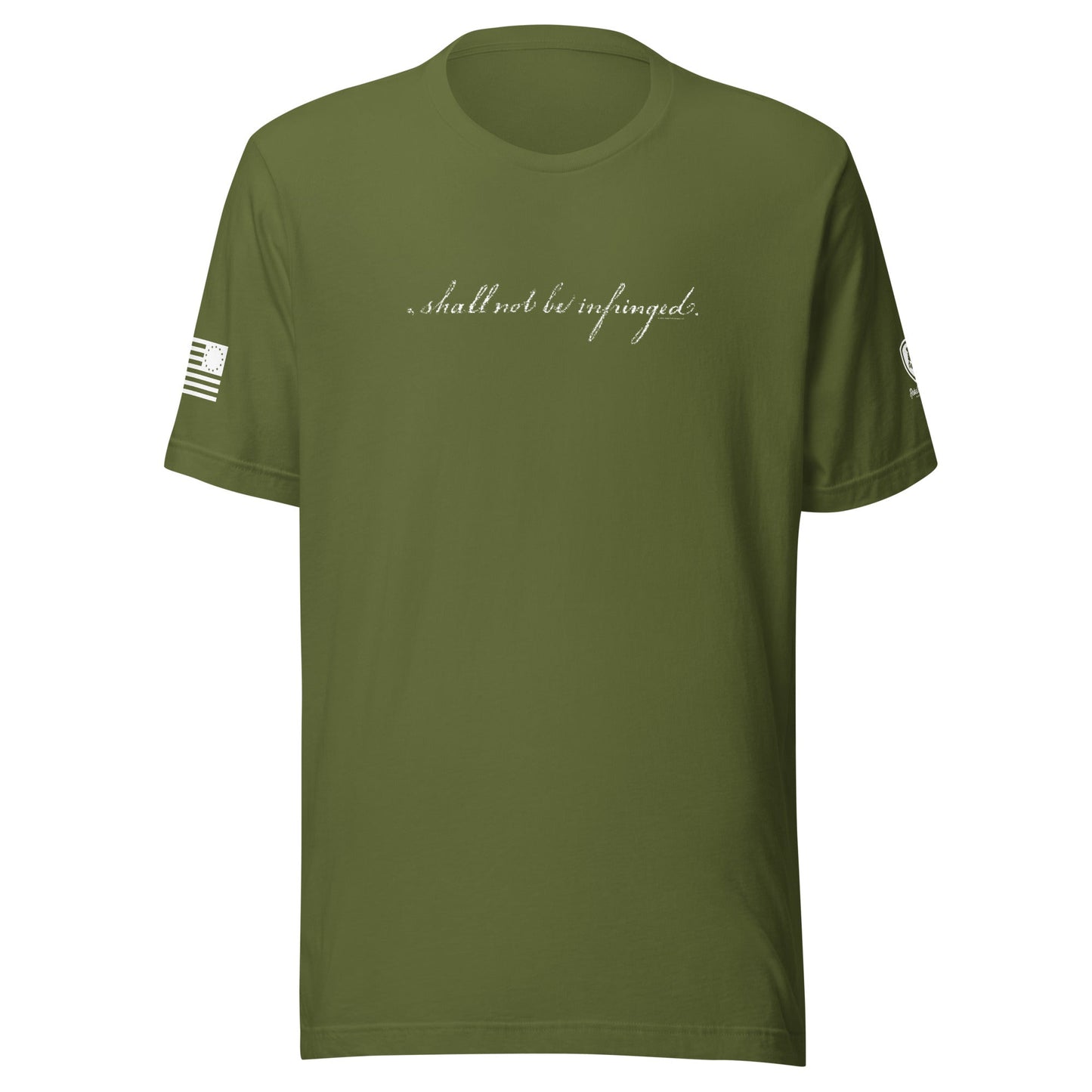 Gun - Rights T-Shirt - 2nd Amendment Tee – Shall Not Be Infringed - Shirt - Rebel Park USA