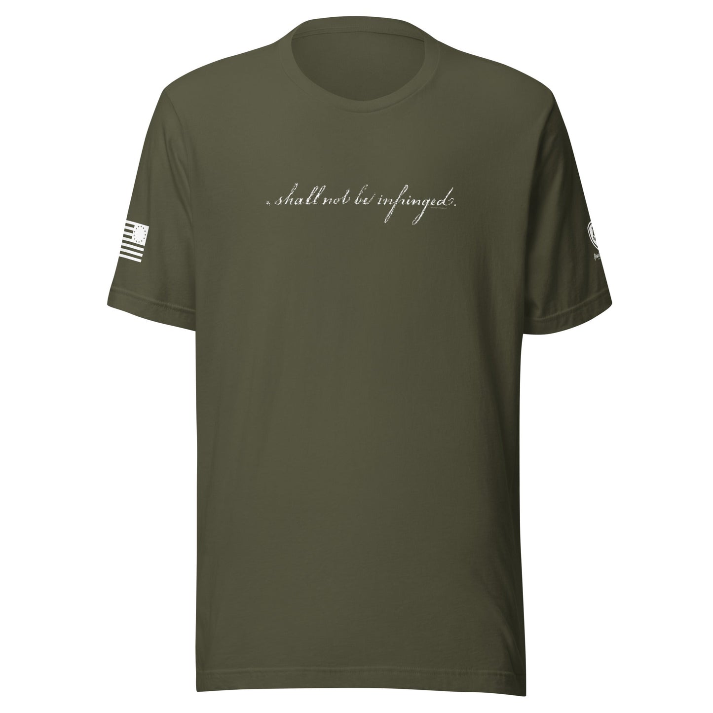 Gun - Rights T-Shirt - 2nd Amendment Tee – Shall Not Be Infringed - Shirt - Rebel Park USA